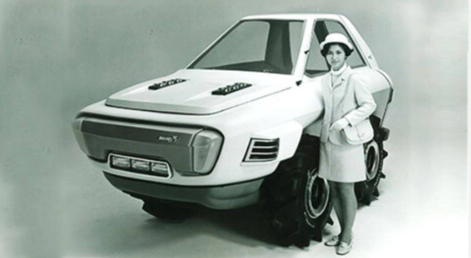 EXPO´70-l, Osakas esitletud Kubota ideetraktor.