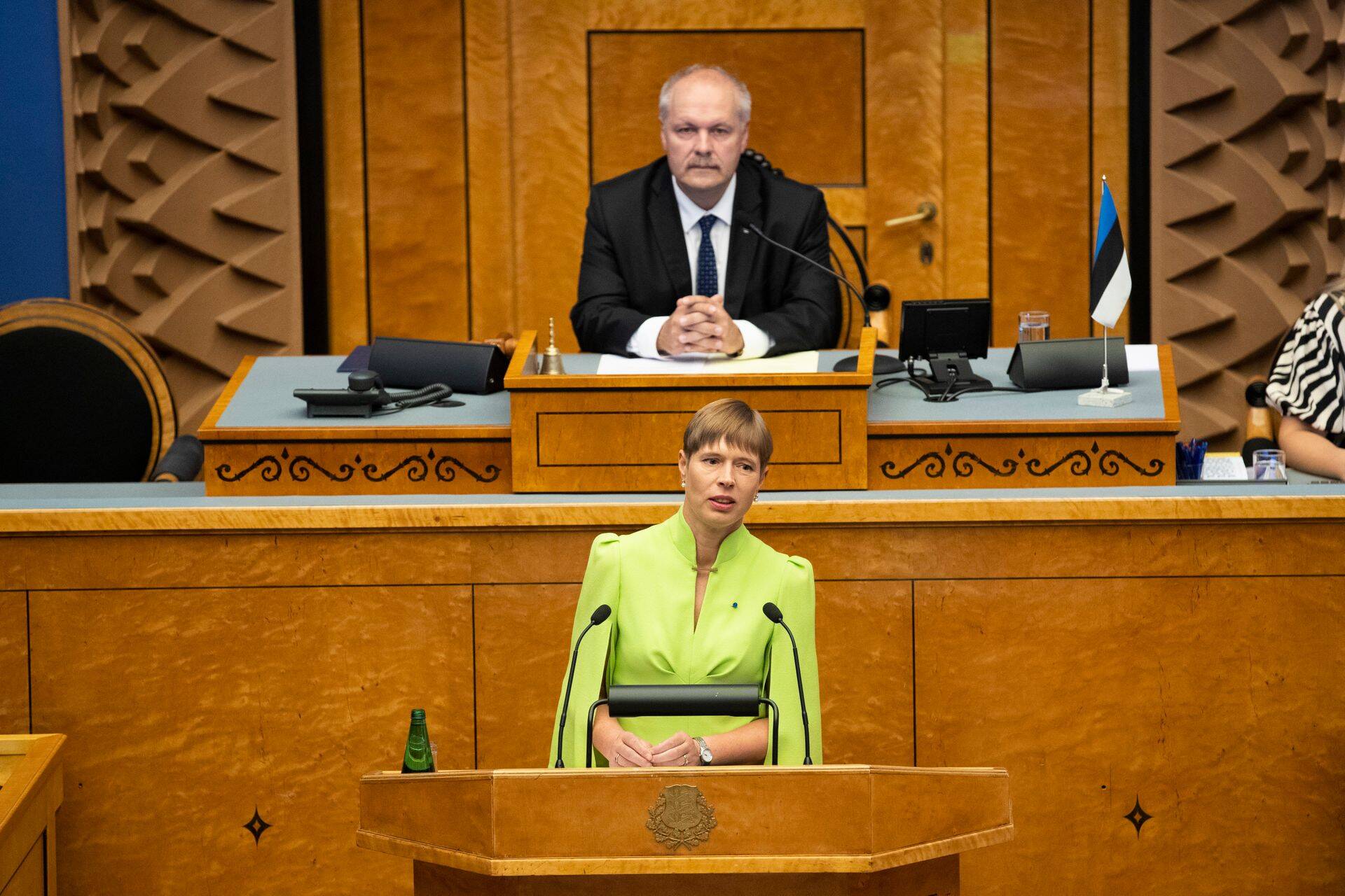 Президент Эстонии Керсти Кальюлайд.