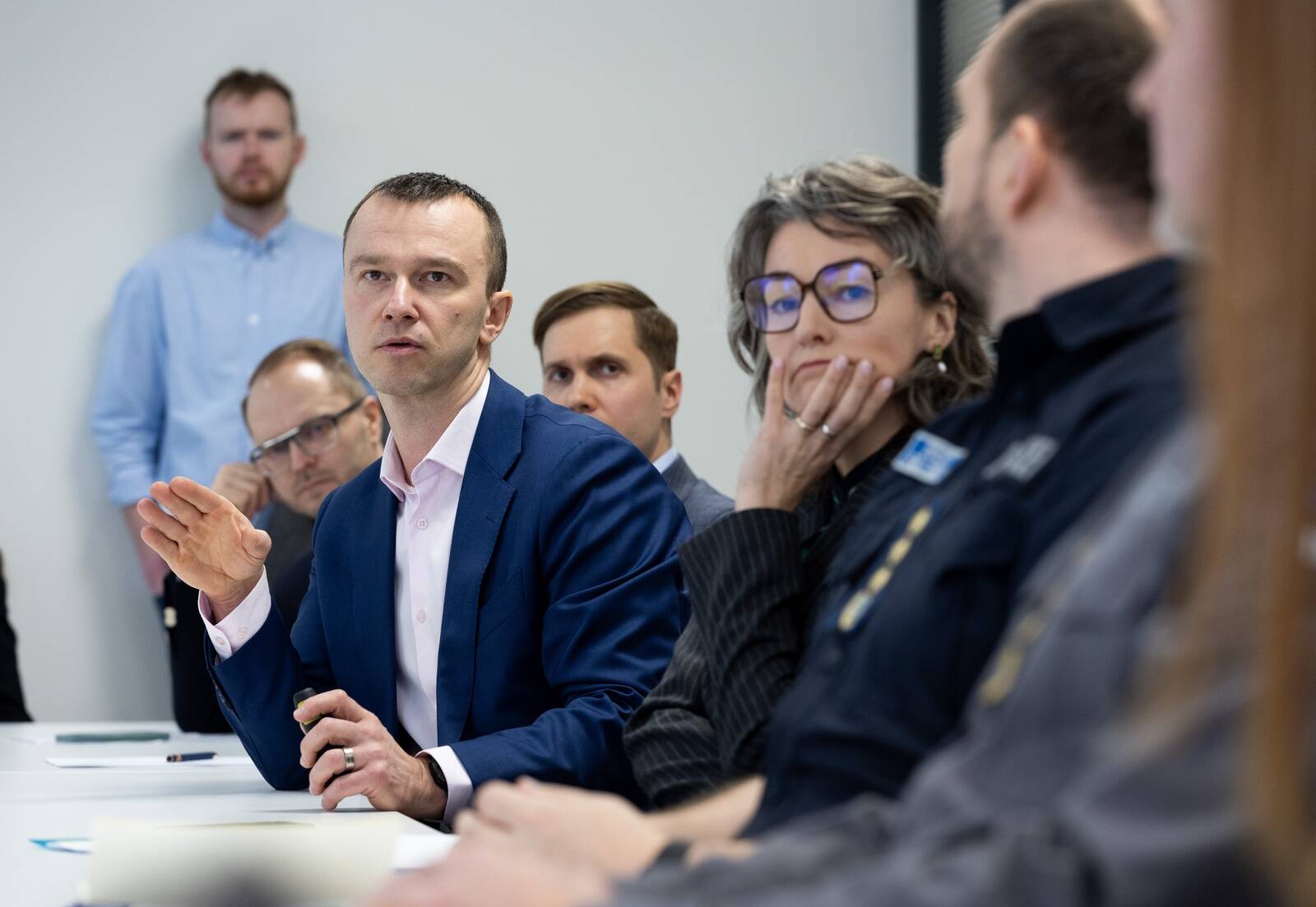Eleringi juht Kalle Kilk ja kliimaminister Yoko Alender.