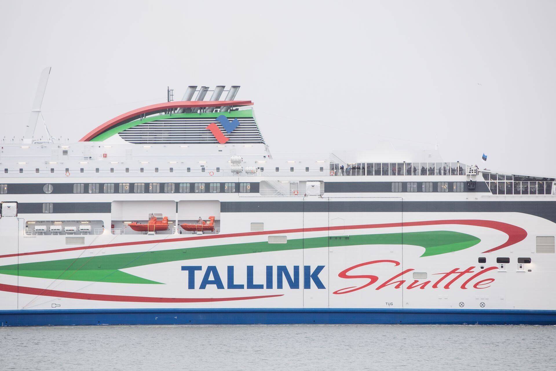 Судно компании Tallink Megastar.