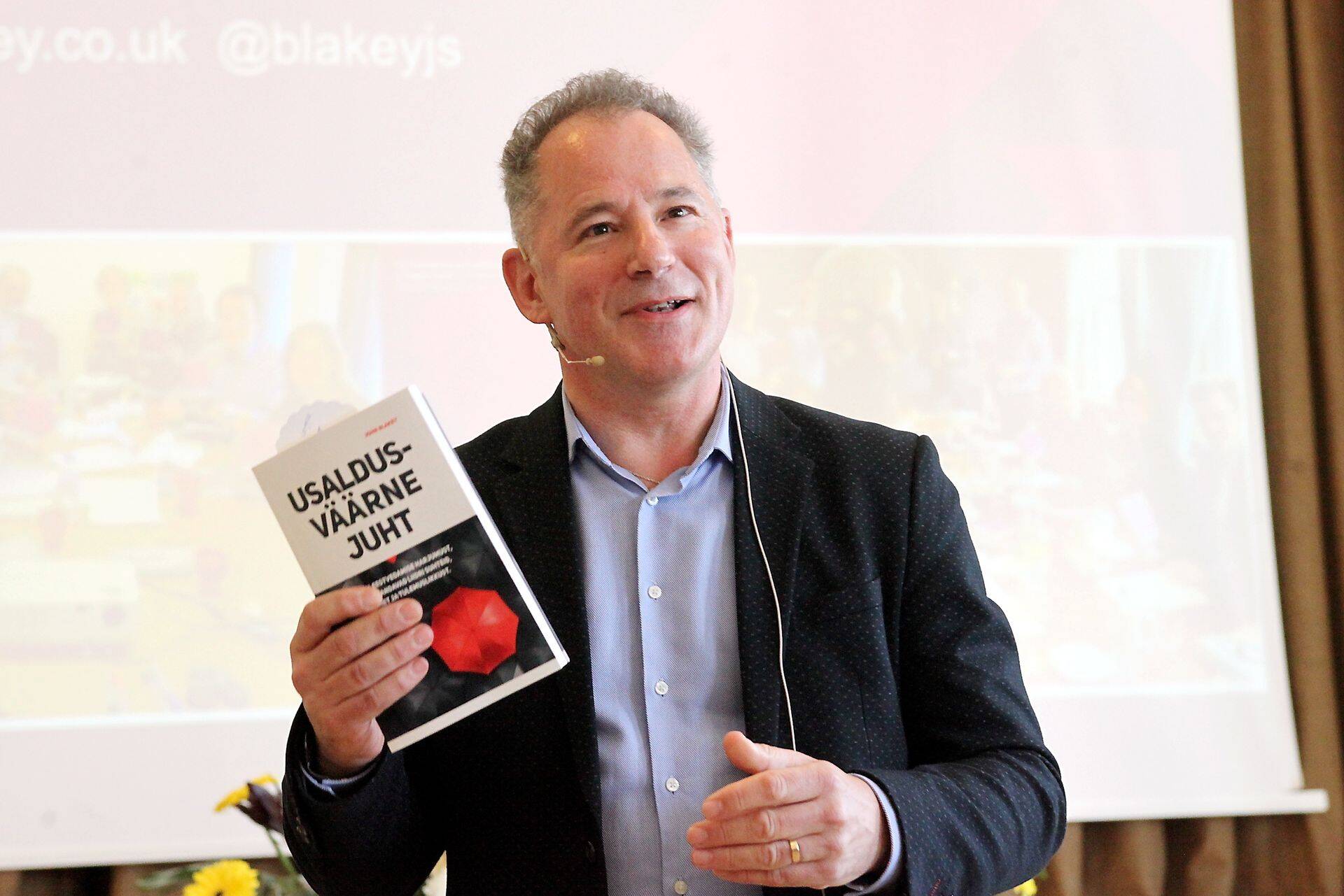 Dr John Blakey esineb 29. mail Noblessneri Valukojas toimuval juhtimiskonverentsil Coaching 2020 ELLUVIIMINE ettekandega "Dream, Share, Start – The Power of Courageous Goals".