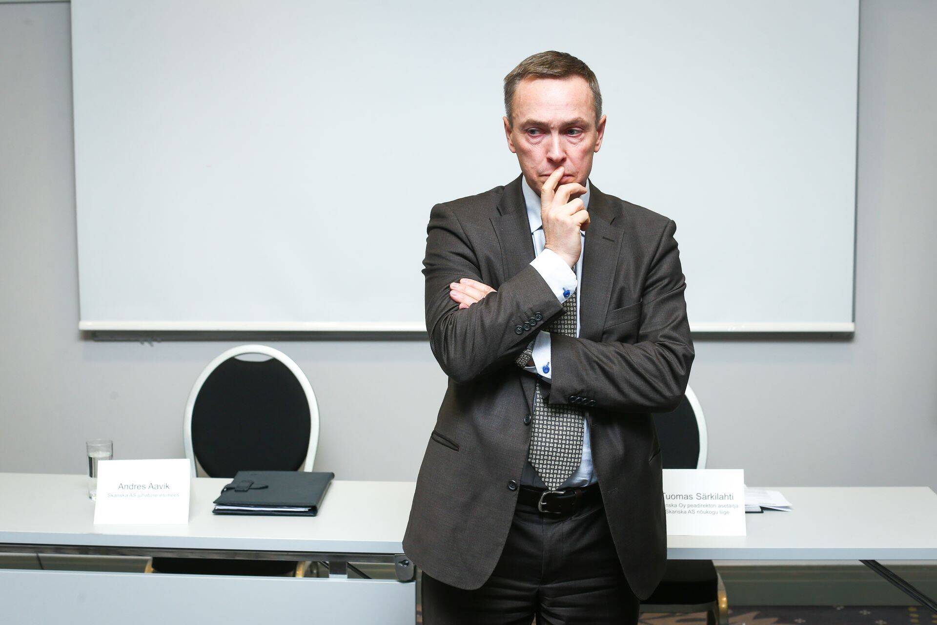 Skanska tegevdirektor Tuomas Särkilahti sõnul on ettevõttel viie nulli nägemus, mida igapäevaselt jälgitakse.