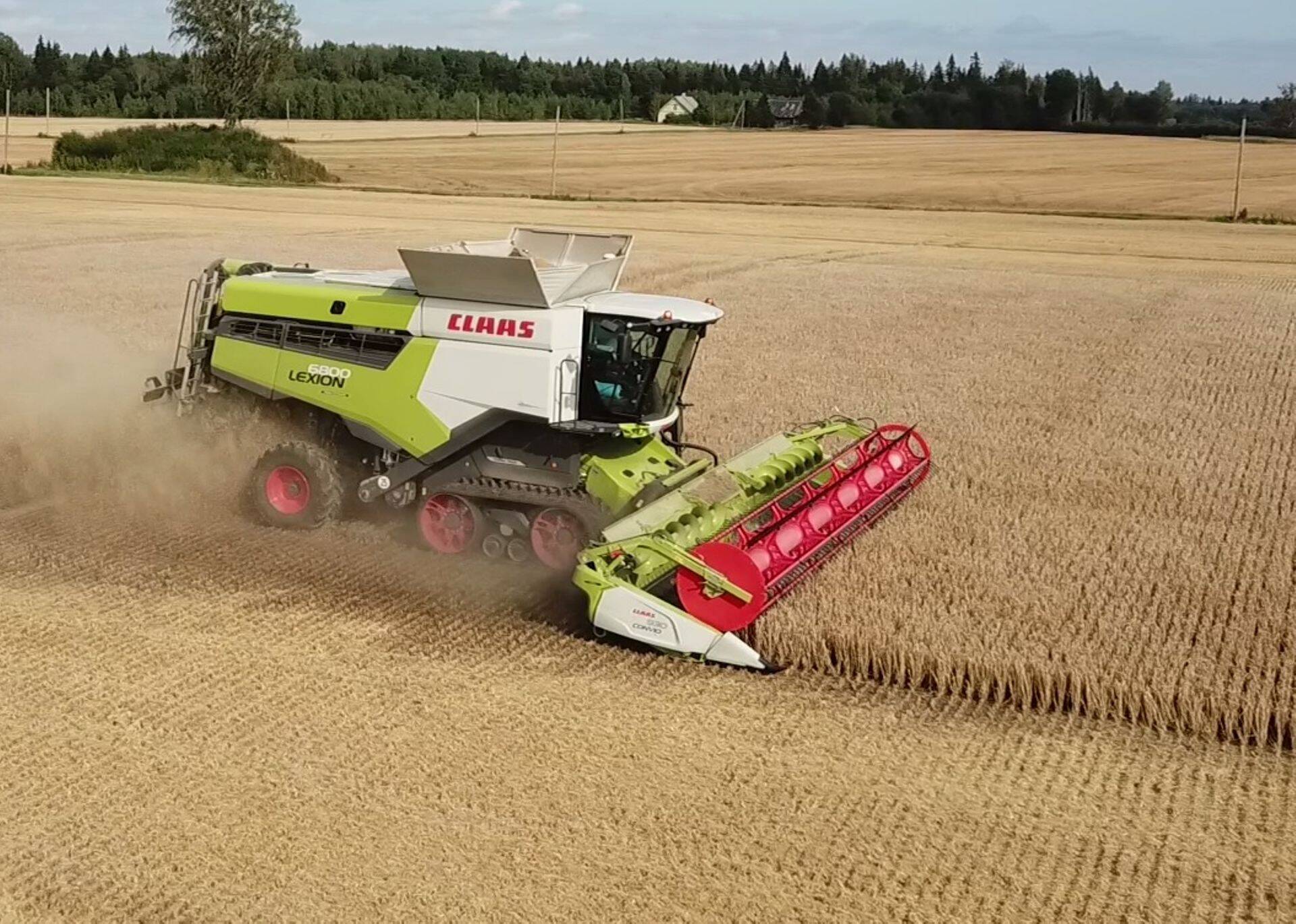 CLAAS LEXION 6800 TERRA TRAC kombain.