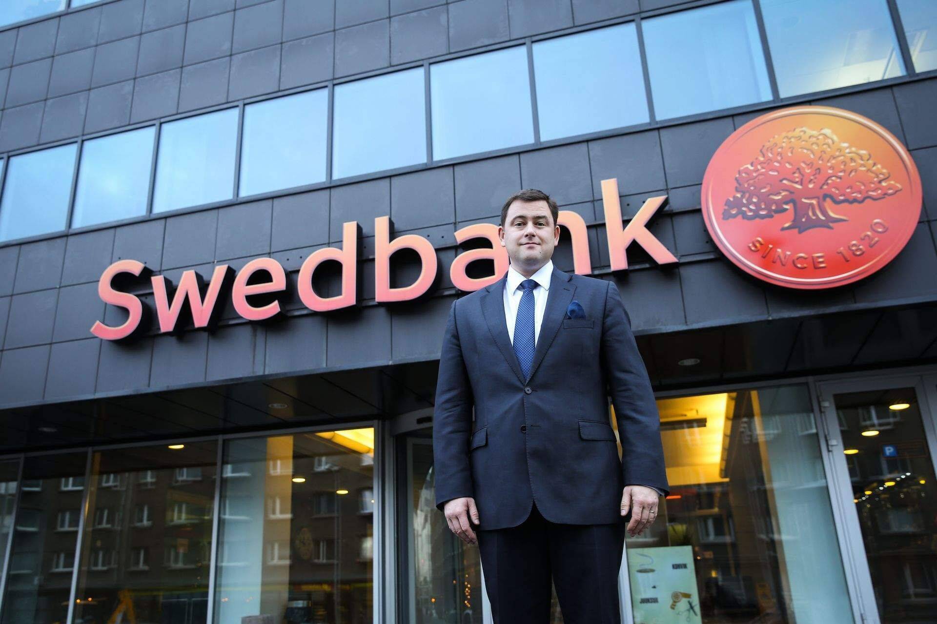 Swedbank Eesti peadirektor Robert Kitt.