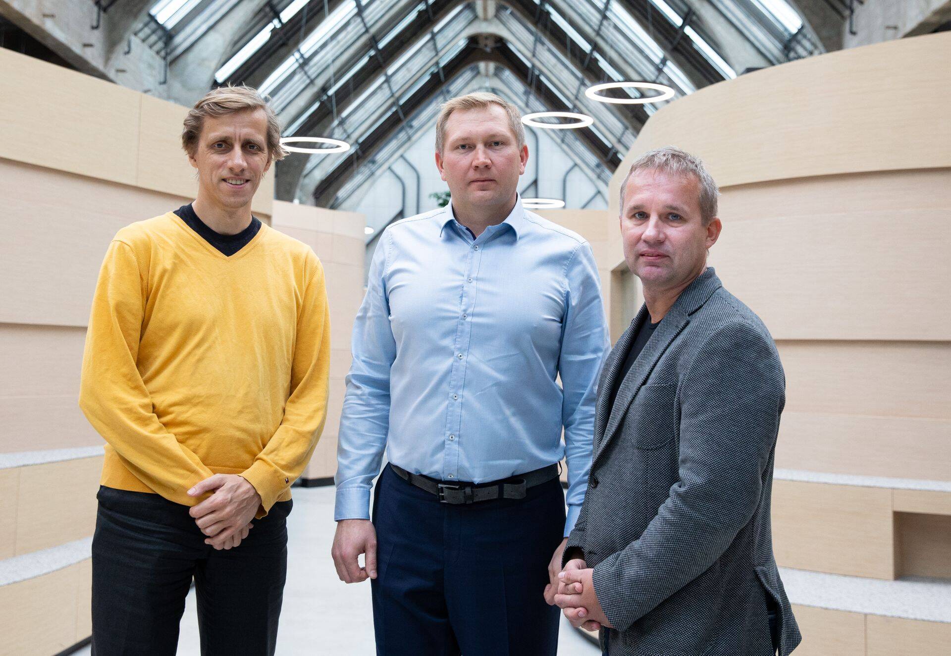 Ahti Heinla, Rainer Rohtla, Arno Kütt