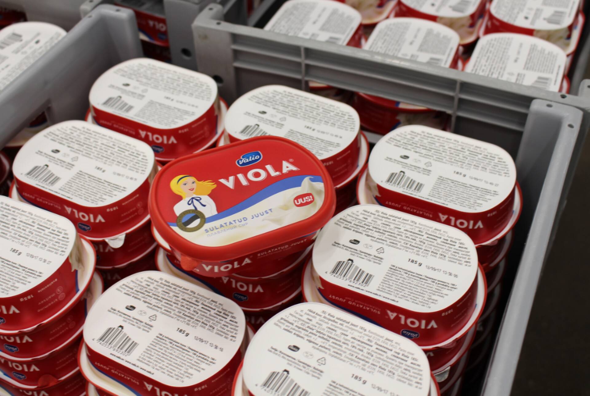 Valio on tänavu investeerinud ka Viola sulajuustu katlasse ja pakkeliini
