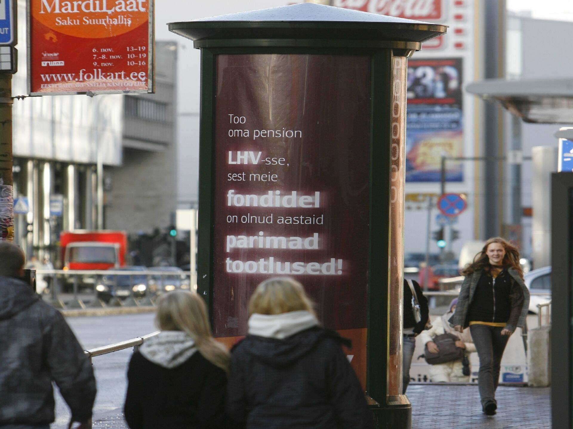 Pensionifondi reklaam kümne aasta tagusest ajast.