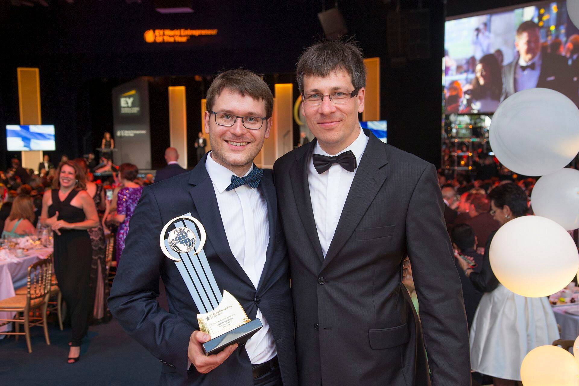 EY maailma aasta ettevõtja 2016 galal esindasid Eestit IT-innovatsiooni ettevõtted