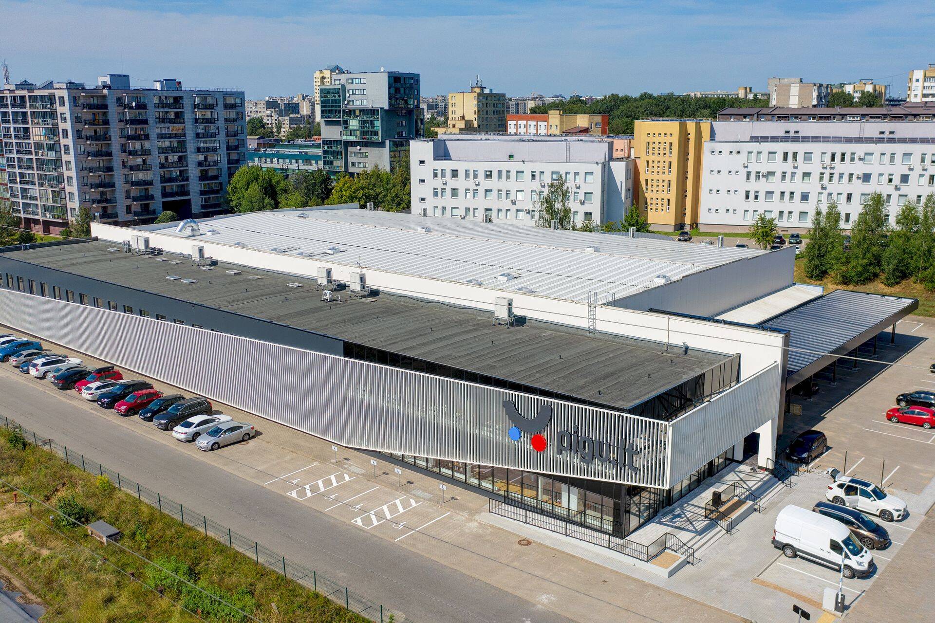 East Capital Real Estate'i omandatud logistikakeksus.