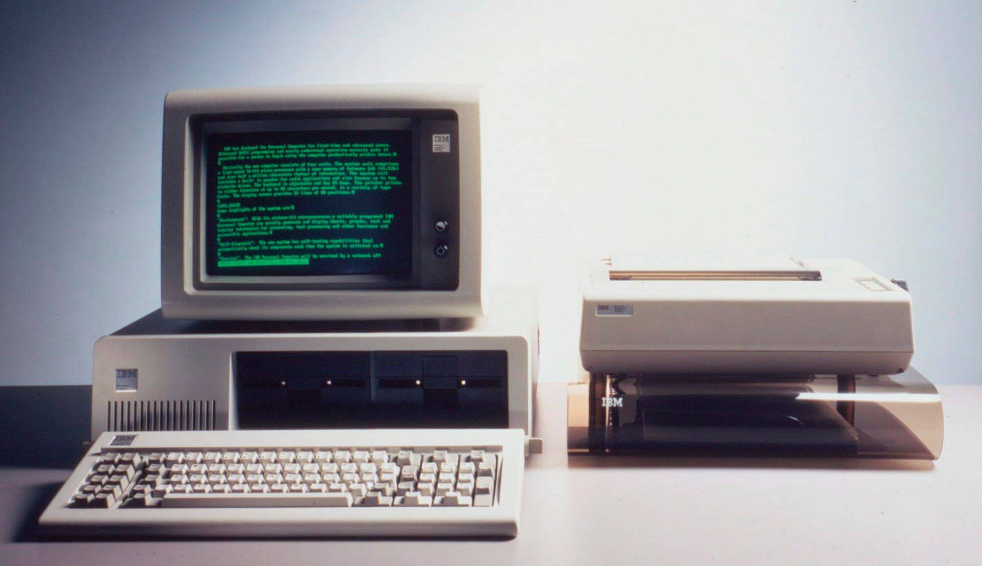 IBMi esimene personaalarvuti, mudel 5150.