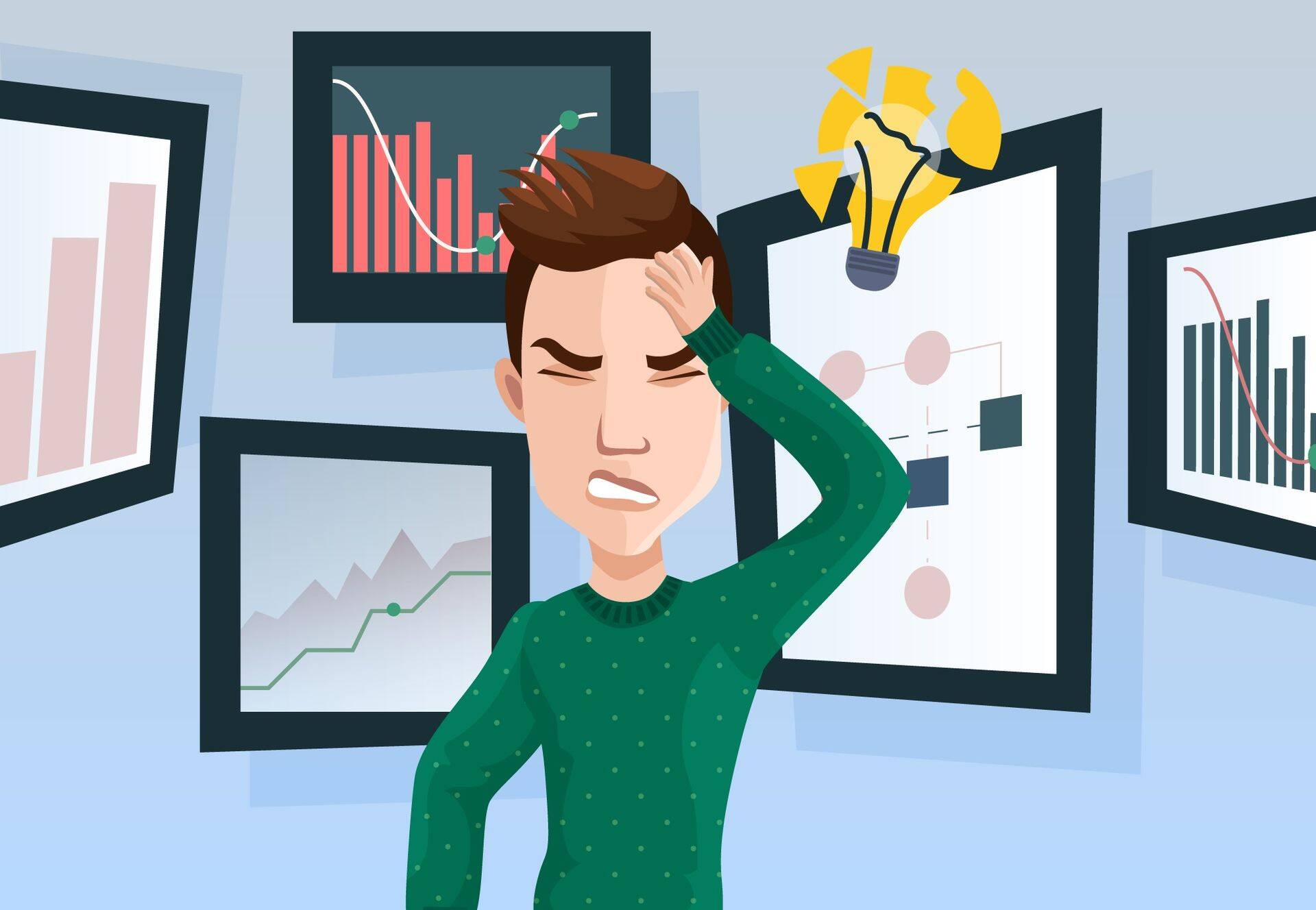 Investors Andris. Ilustratore: Agne Lund