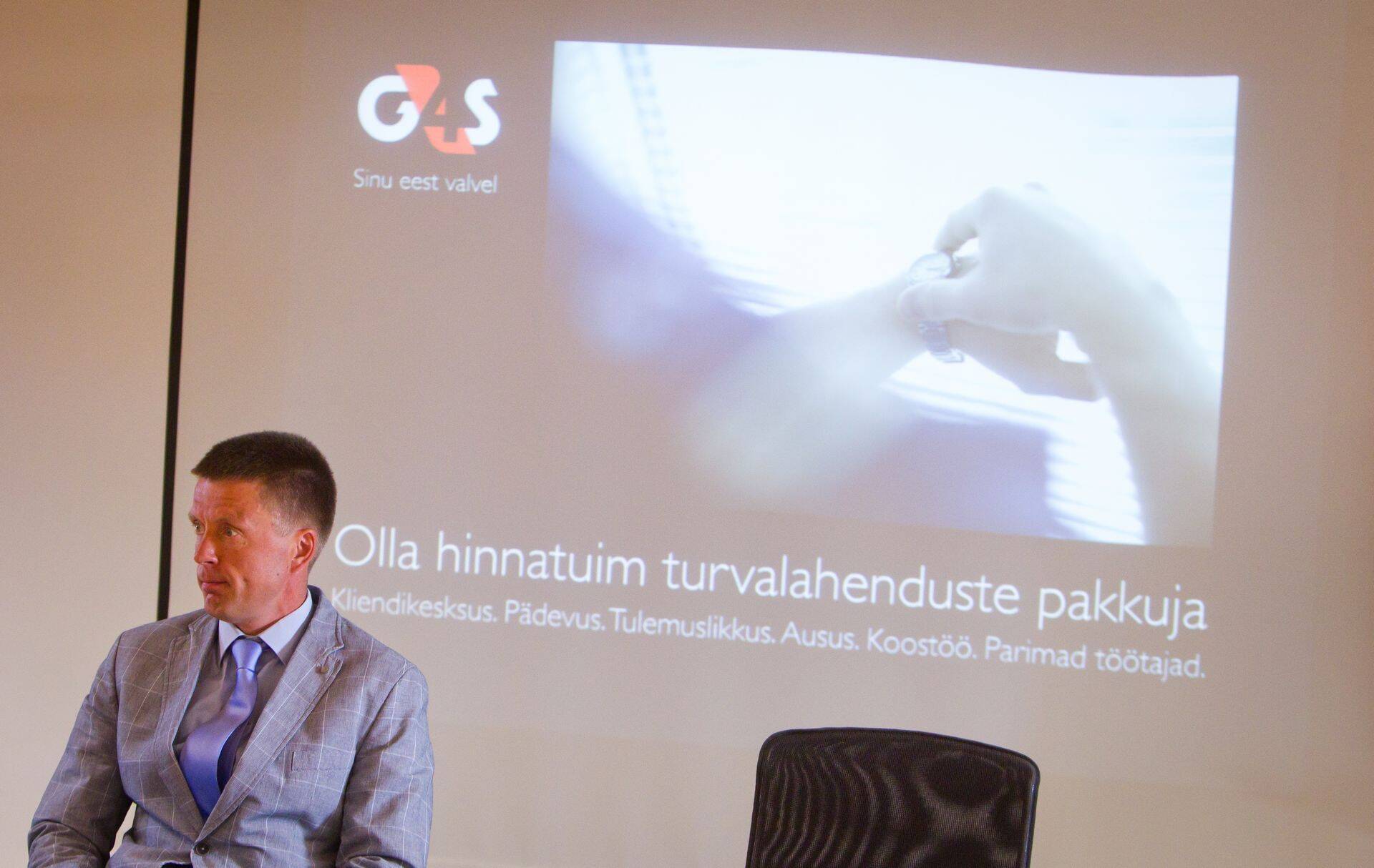 Tallinna Lennujaama turvahanke võitnud G4S Eesti juhatuse esimees Priit Sarapuu