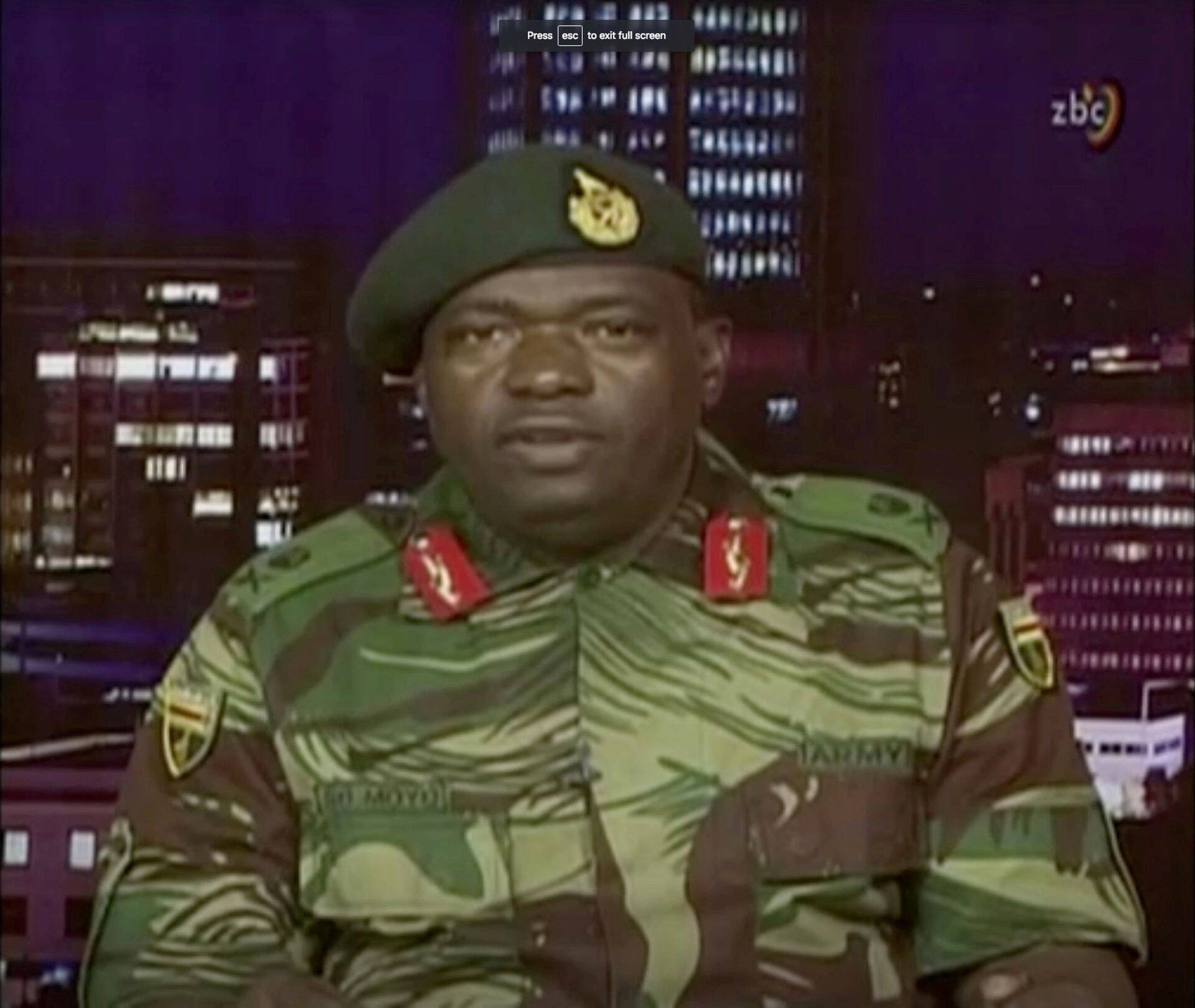 Kindralmajor Moyo videopöördumine.