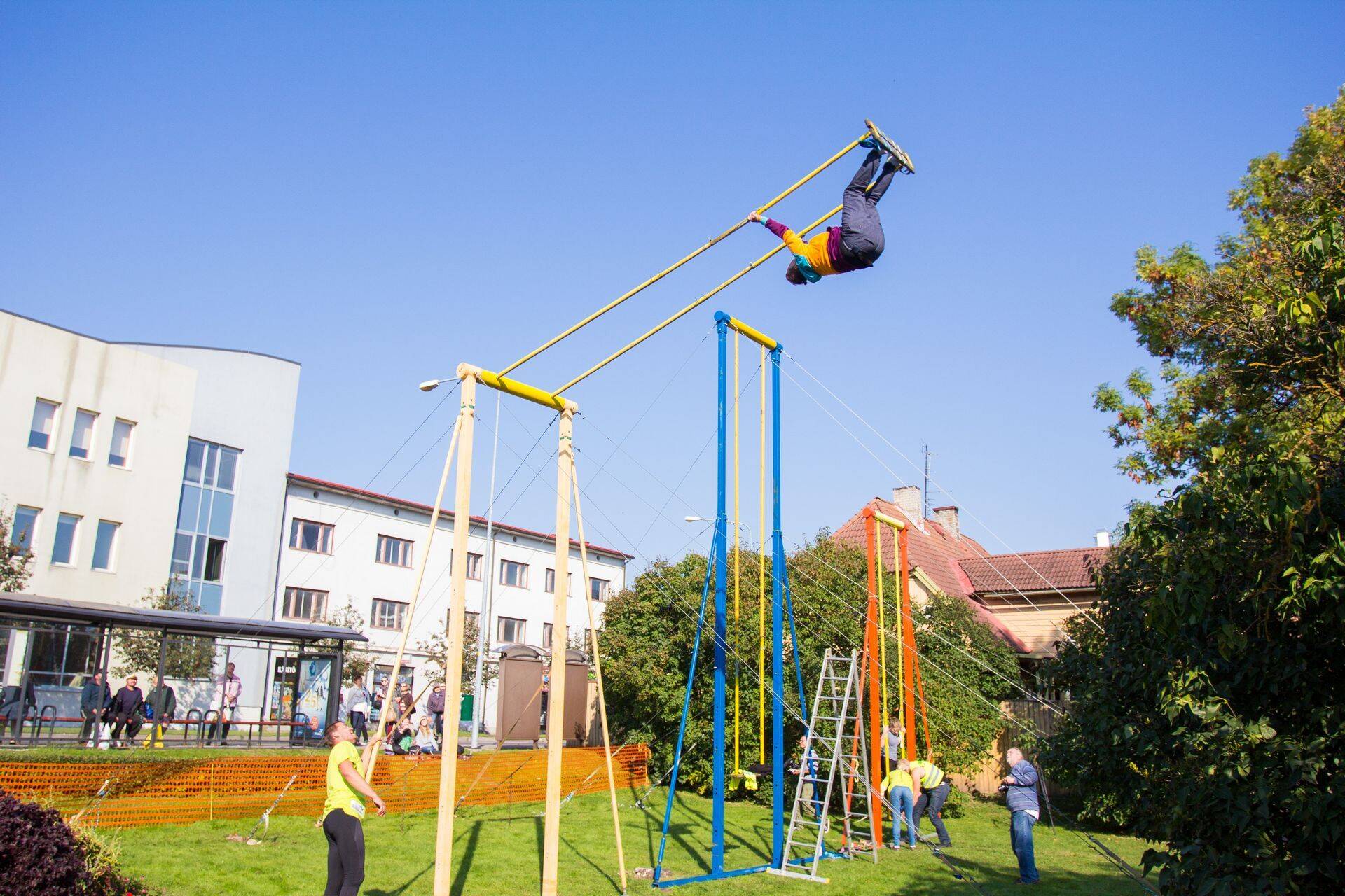 Üle võlli saamiseks tuleb pingsalt tehnikale mõelda.