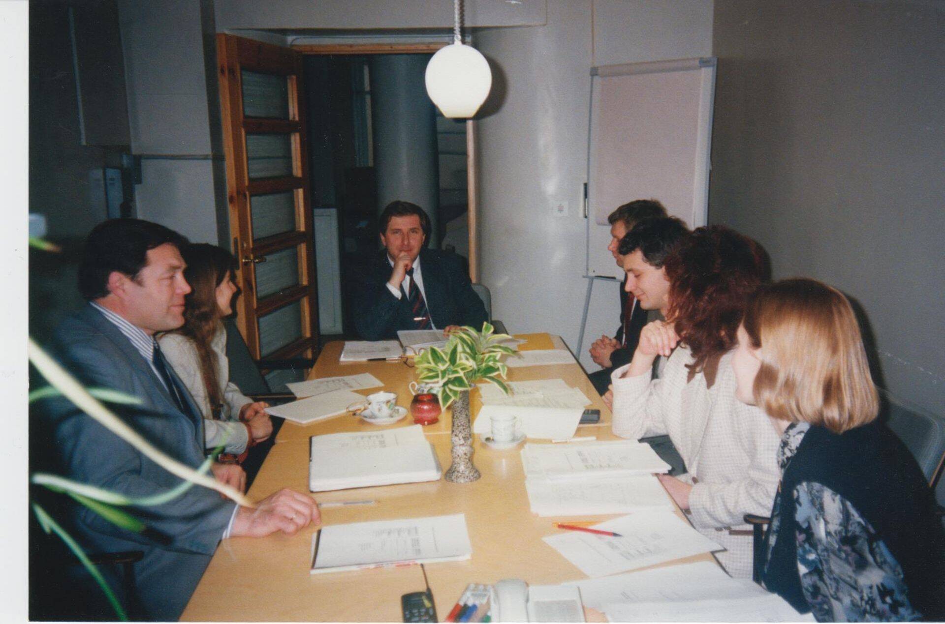 AbeStock kontor Endla tänaval 1995. aastal