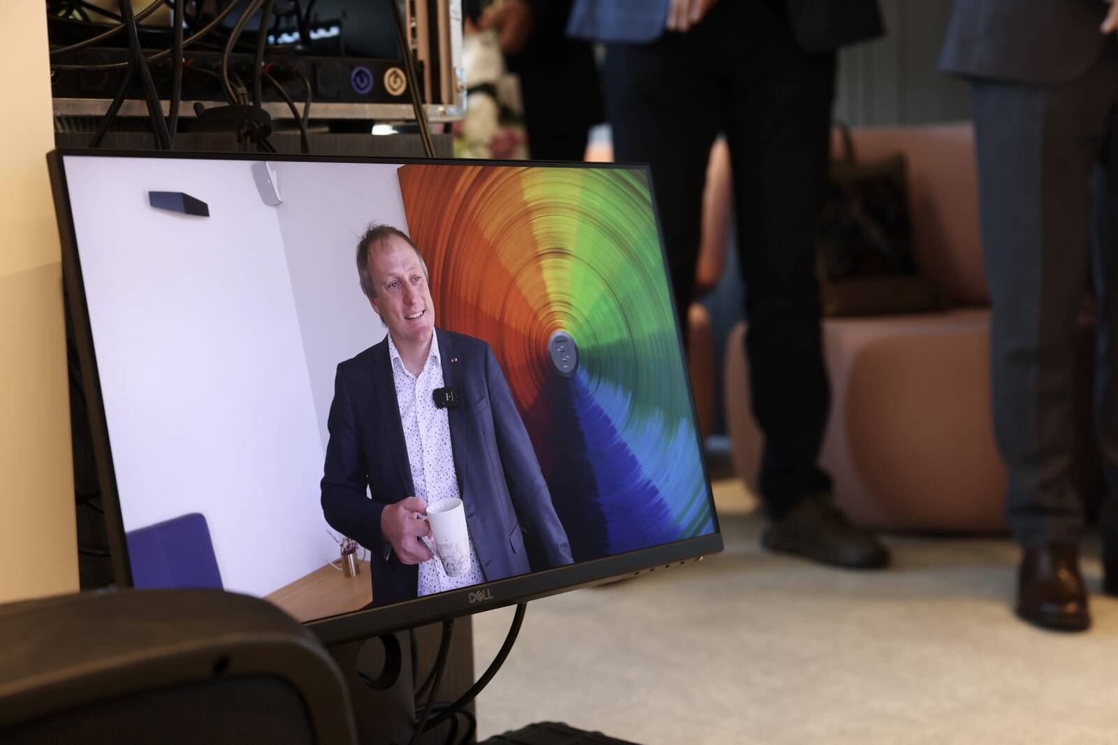 Taavi Kotka võttis auhinna vastu videotervitusega.
