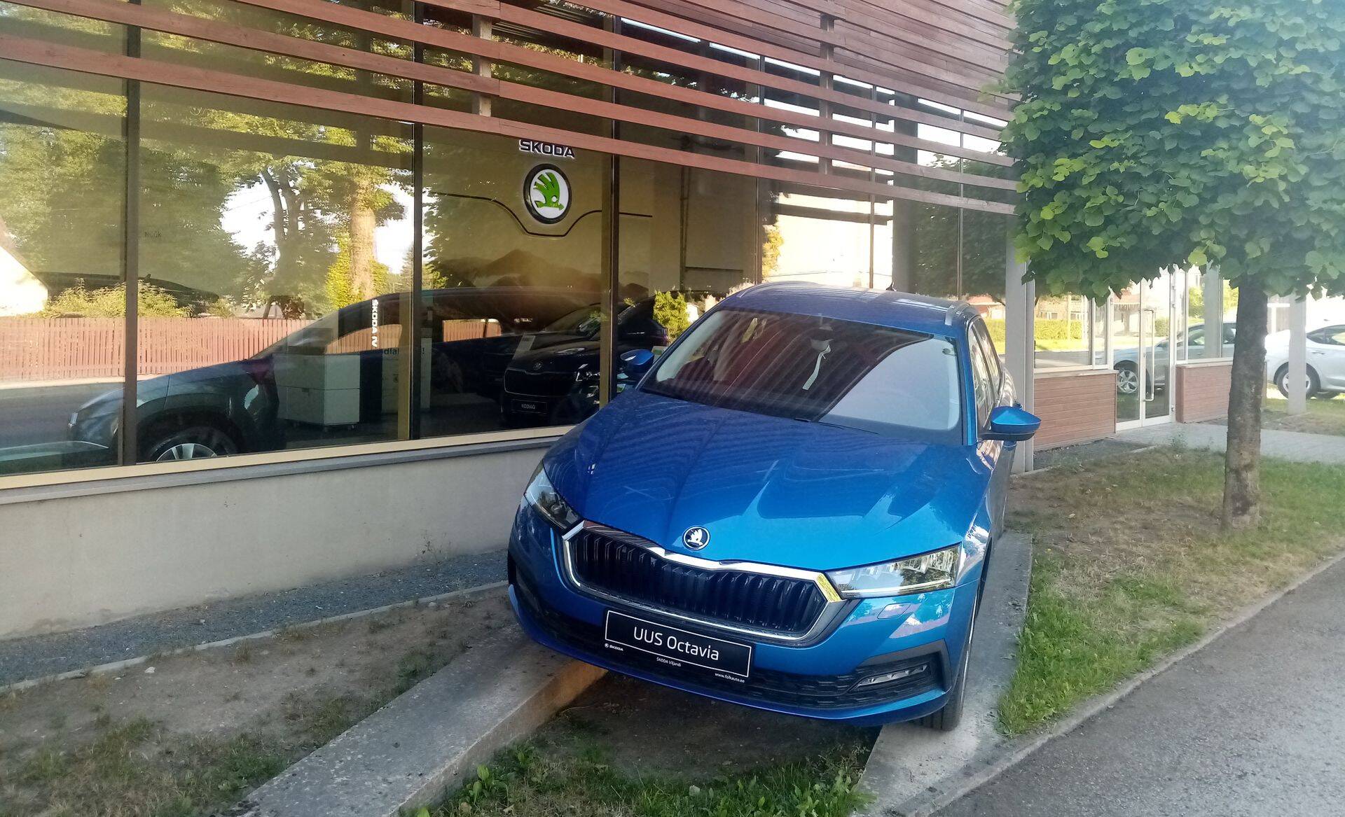 Läinud kuul oli ostetuim automudel Škoda Octavia. Pildil Viljandi müügiesindus.