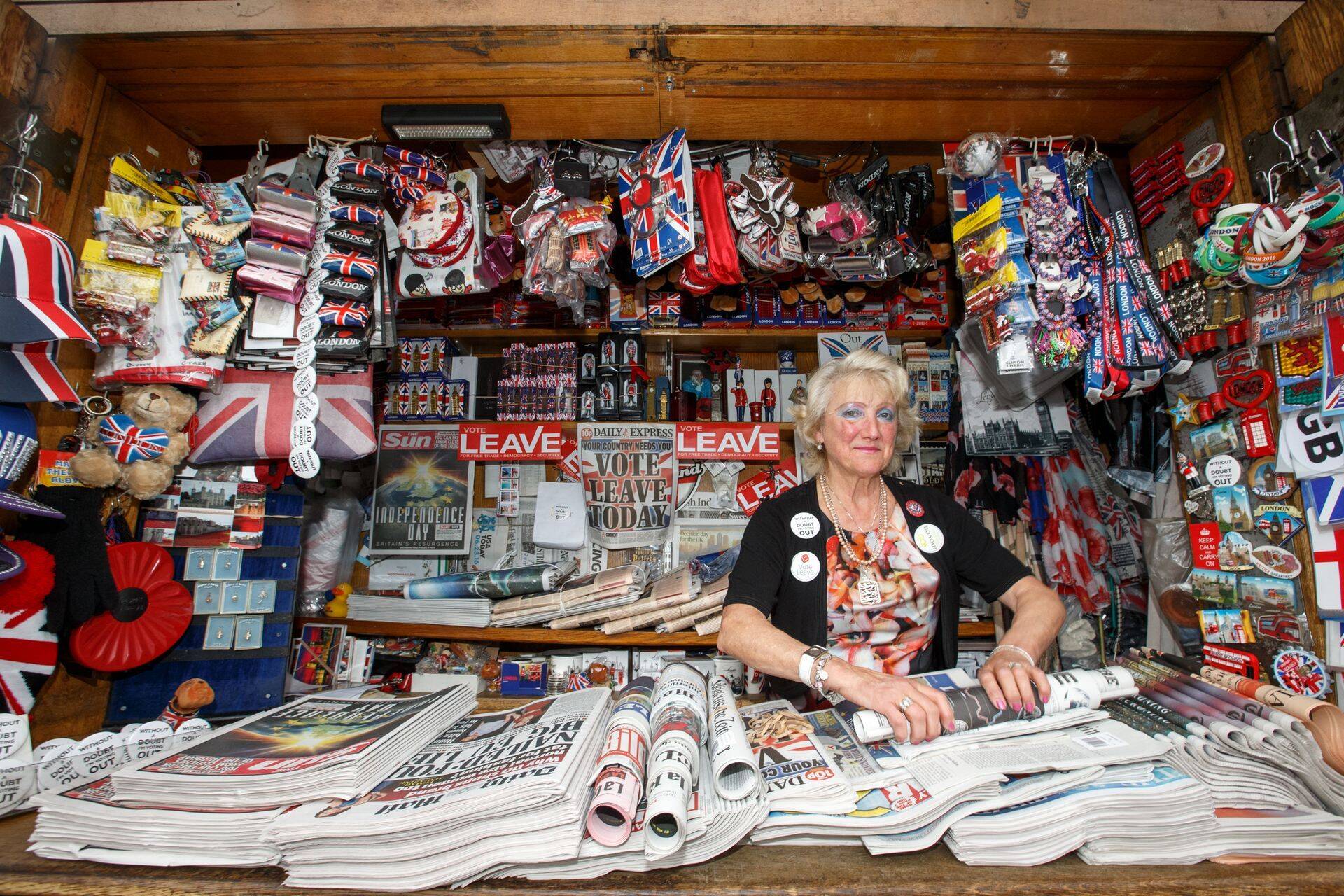 Kirstin ja tema kiosk.