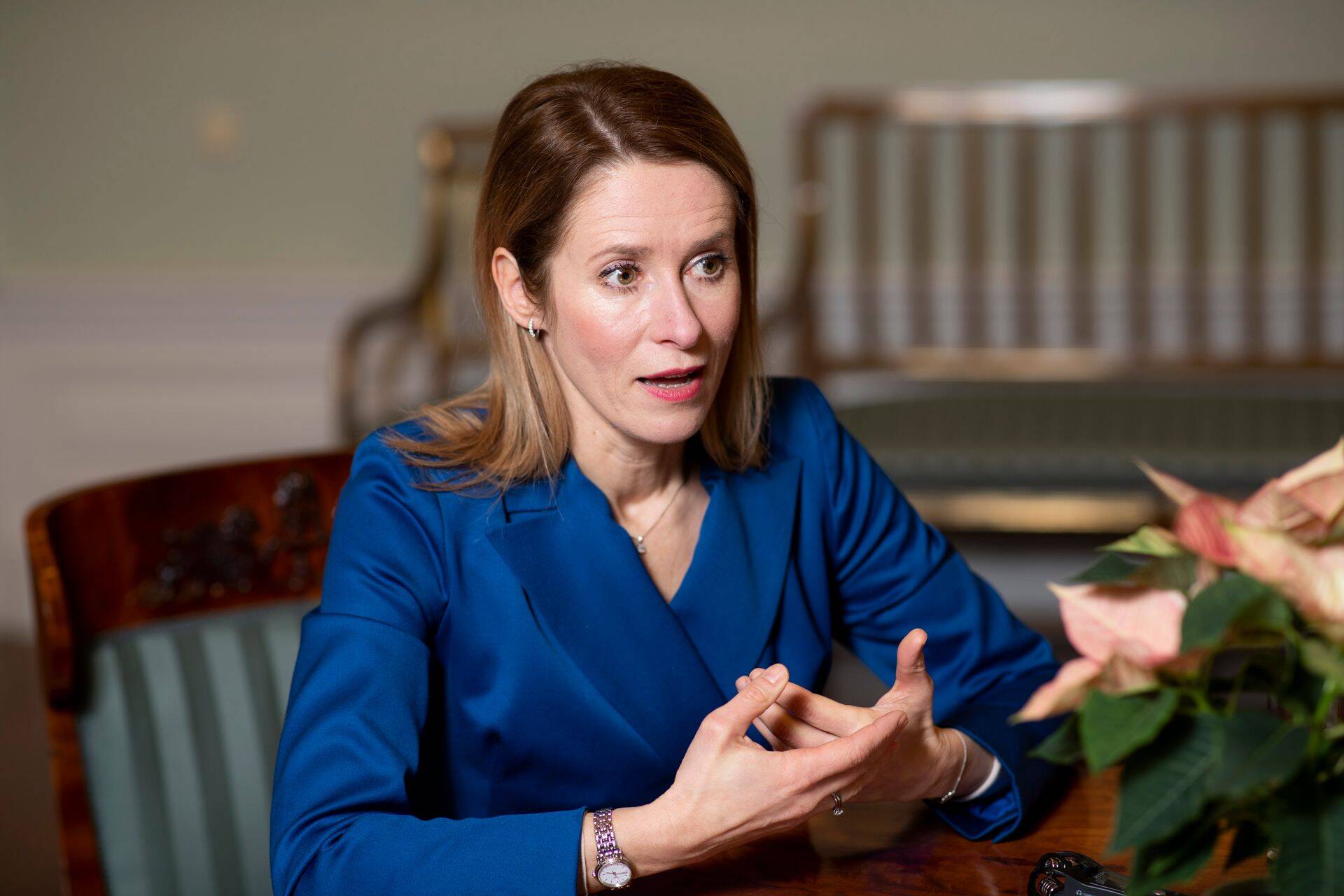 Премьер-министр Эстонии Кая Каллас.