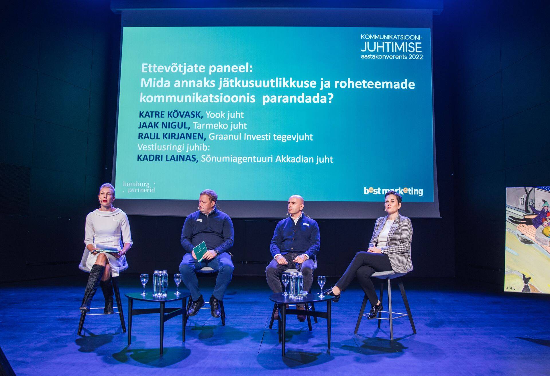 Hetk 2022. aasta Kommunikatsioonijuhtimise aastakonverentsilt.