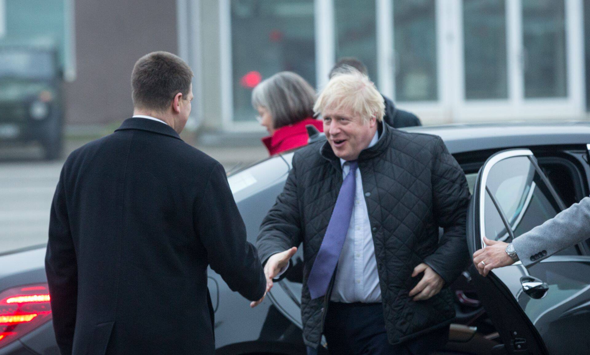 Laupäeval Tapale saabunud Suurbritannia peaministrit Boris Johnsonit võttis vastu tema Eesti ametivend Jüri Ratas.