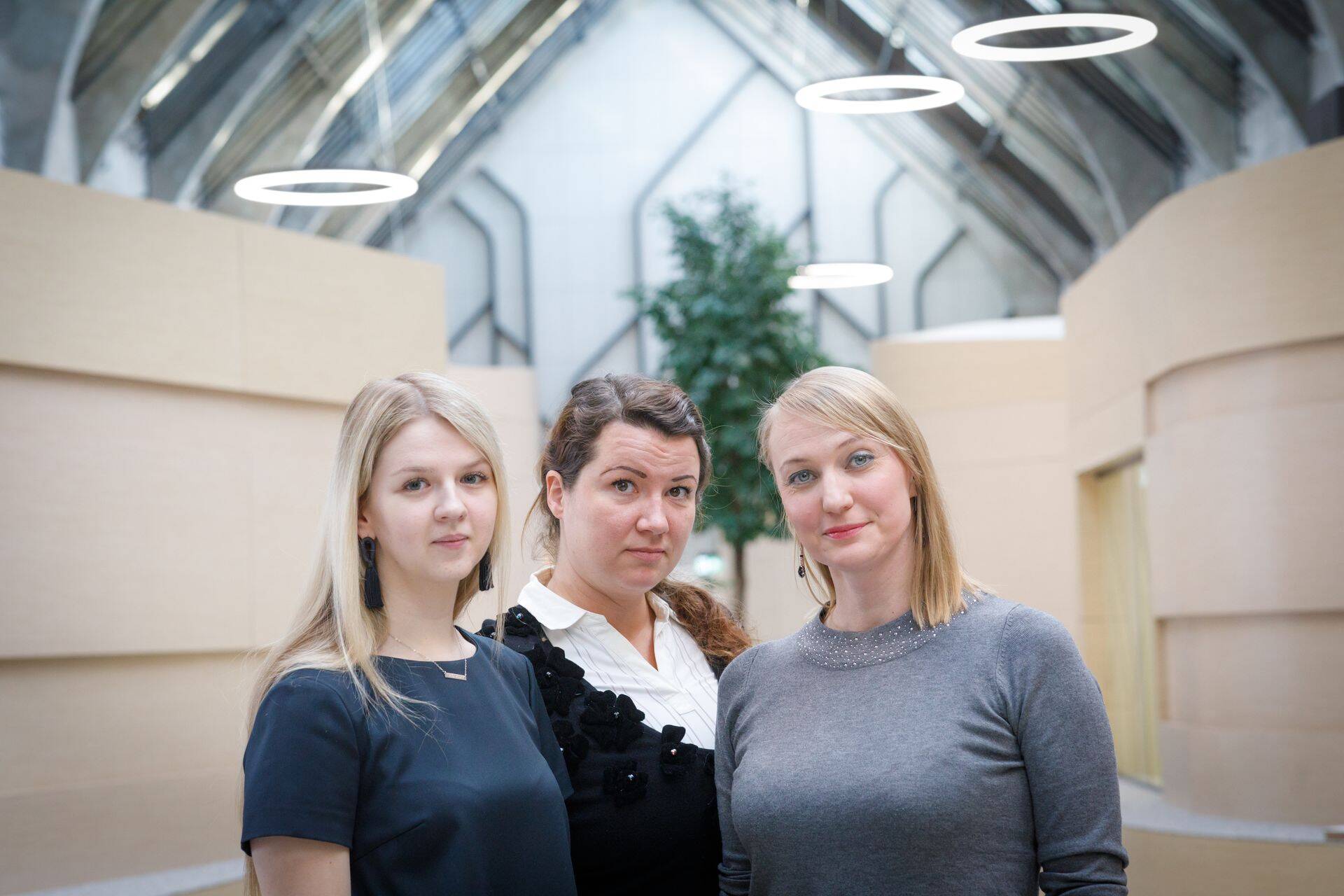 Triniti advokaadid Maarja Pild, Karmen Turk ja Katri Tomson.