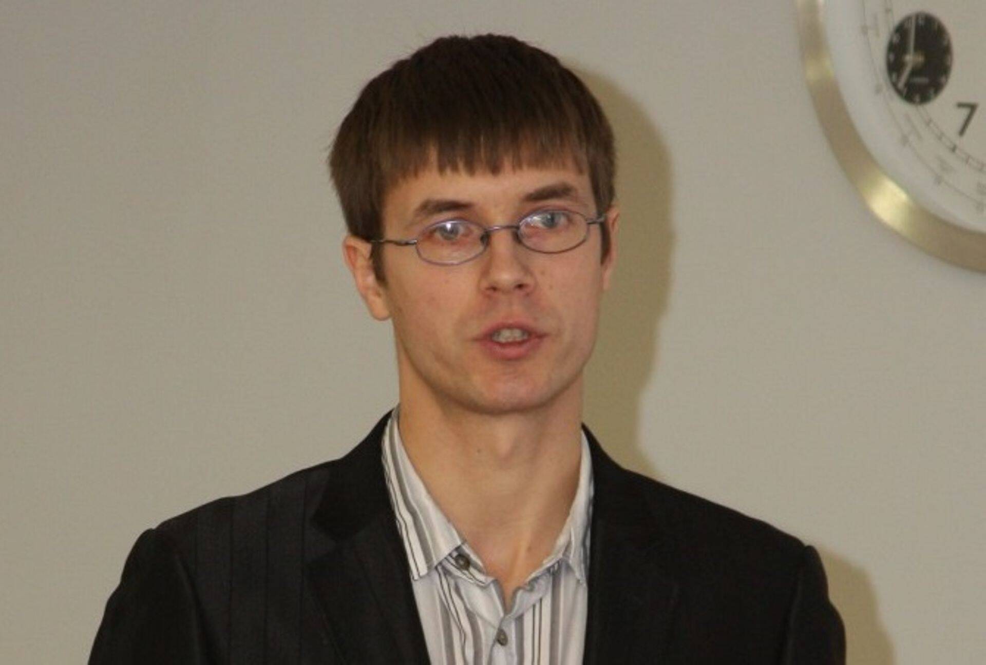 Tallinna Tehnikaülikooli mehhanotehnika PhD Tanel Aruväli.