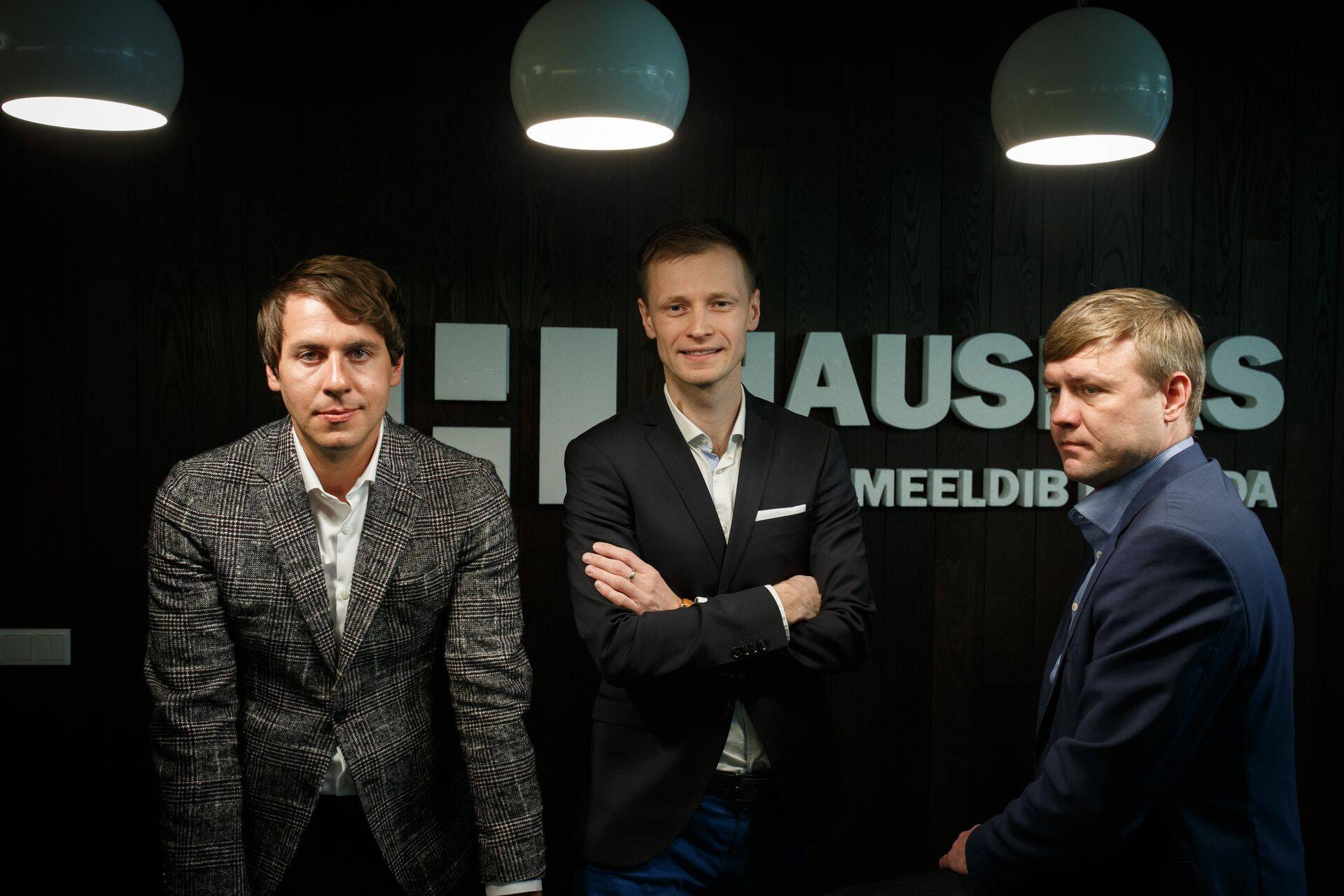 Совладельцы Hausers Grupp Мадис Мяги, Томи Саарон и Янно Парик