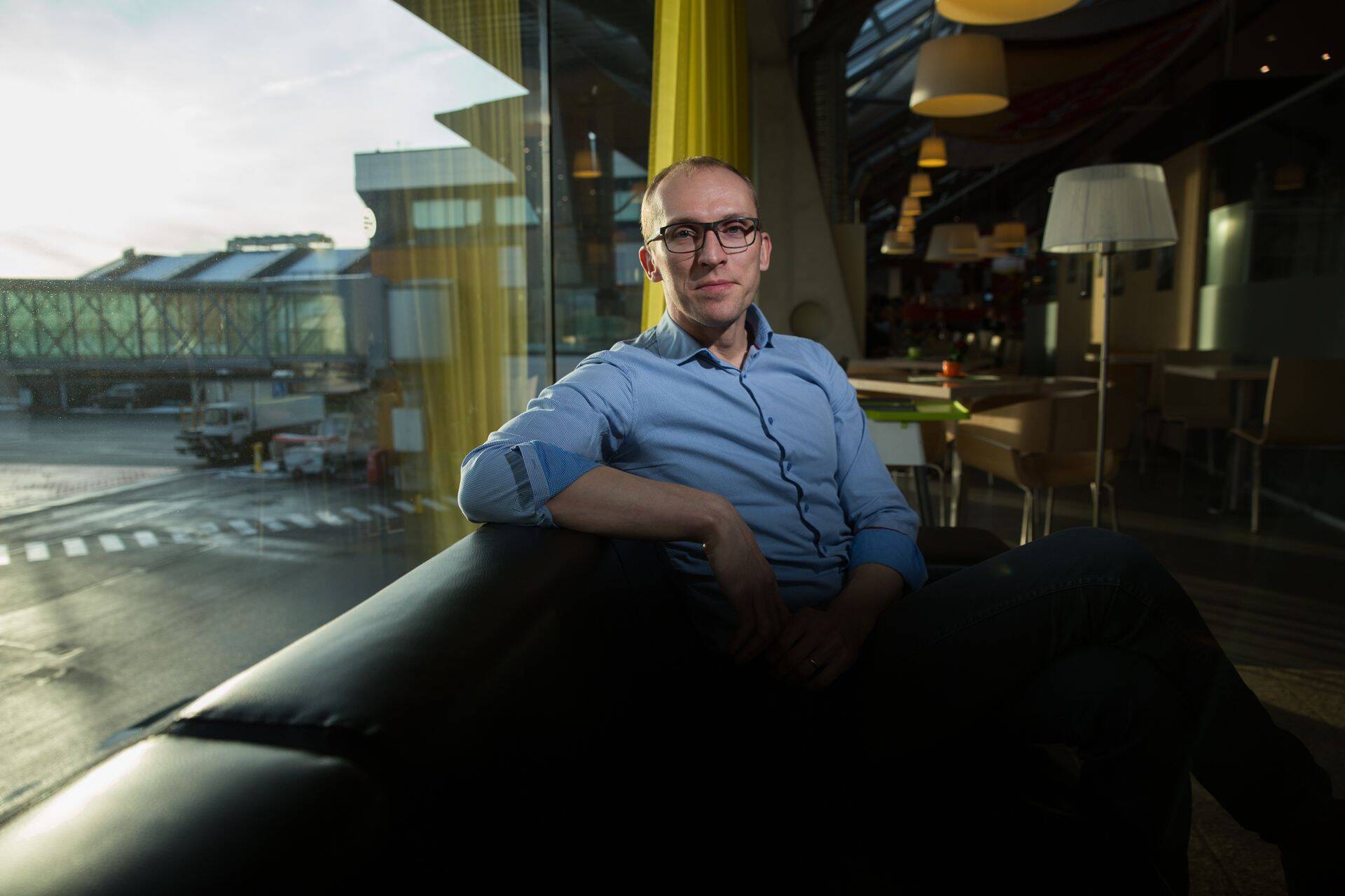 Tallinna lennujaama kommertsjuhi Eero Pärgmäe.