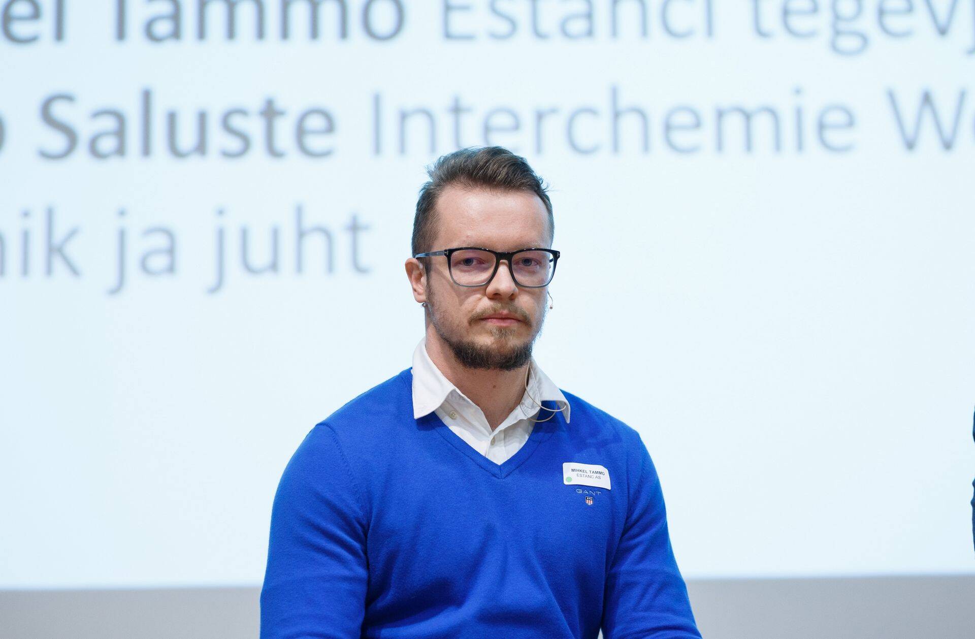 Estanci juht Mihkel Tammo.