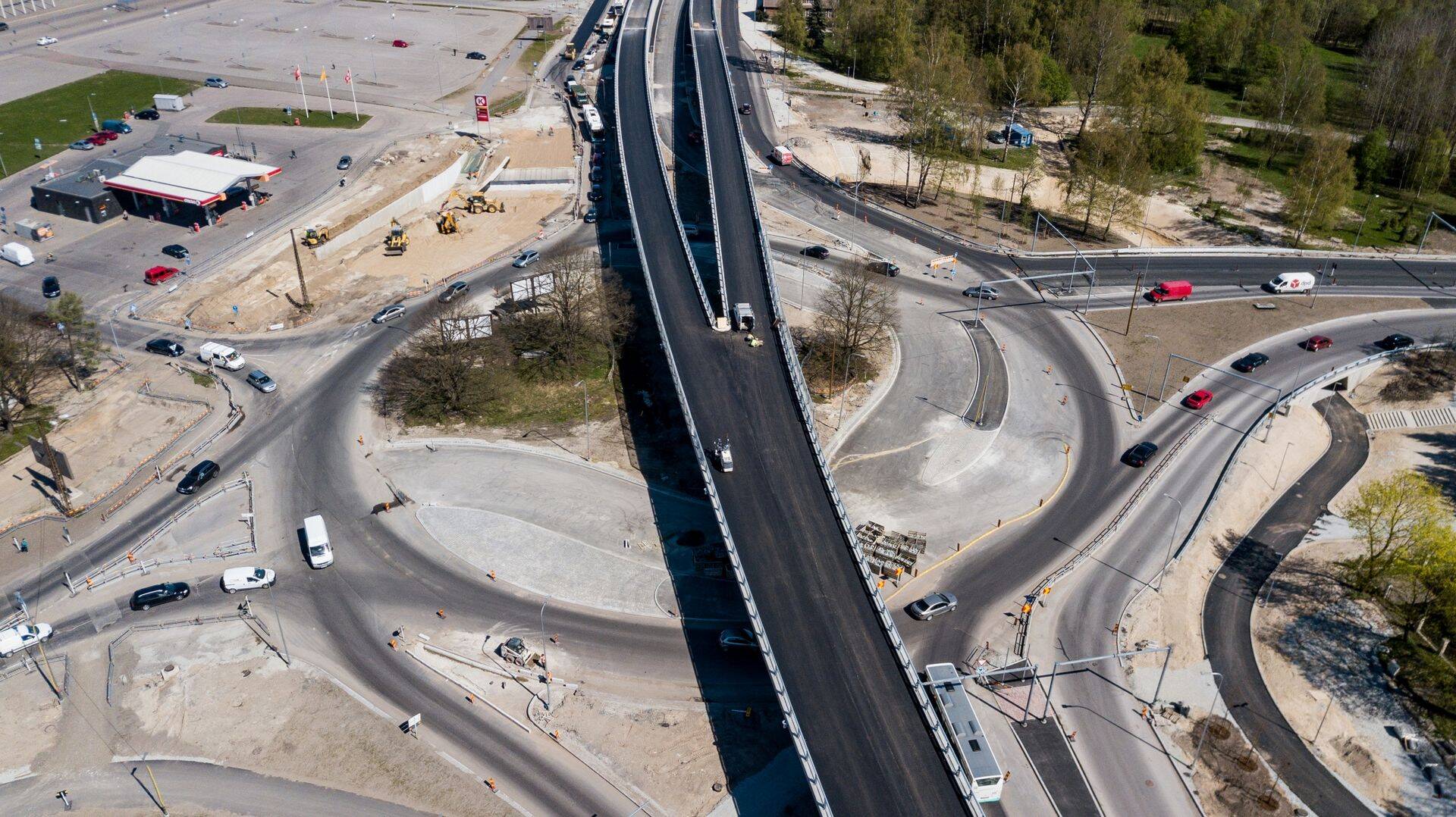 Haabersti ring ja viadukt.