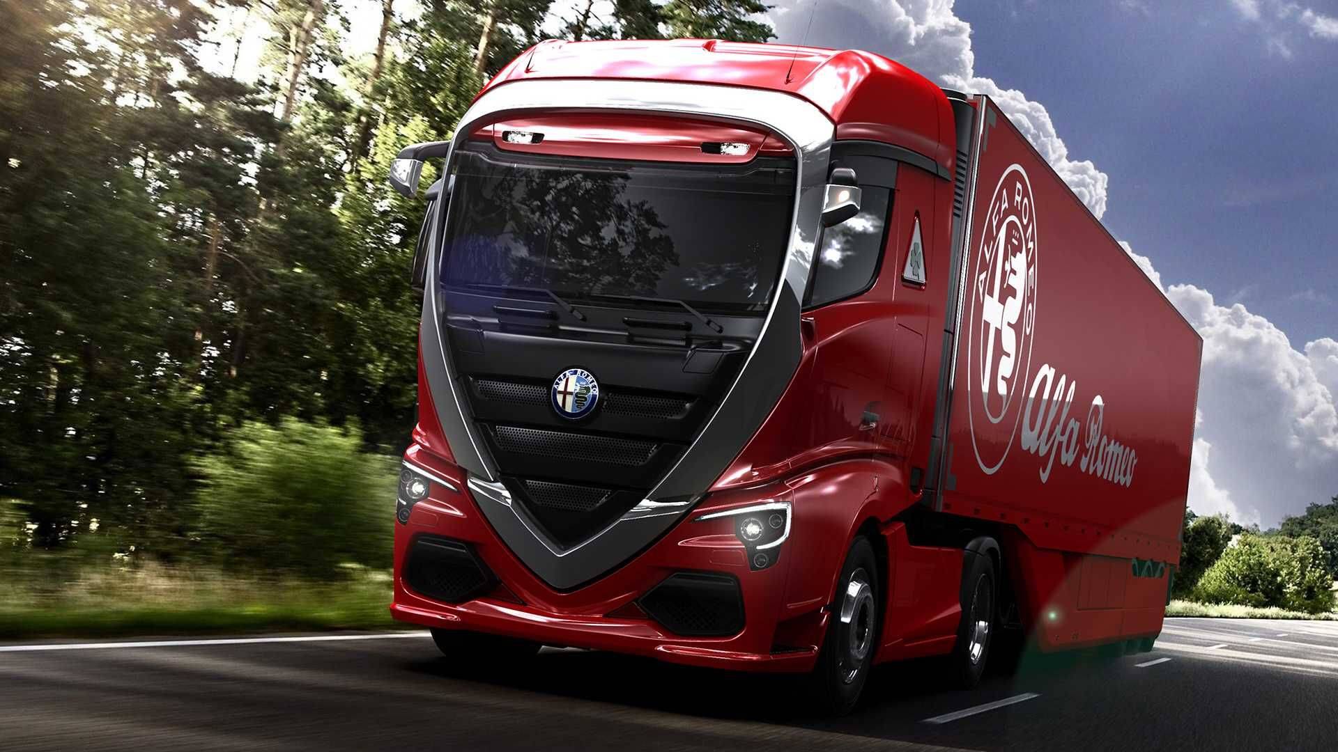 Alfa Romeo veoki disinikontseptsioon.