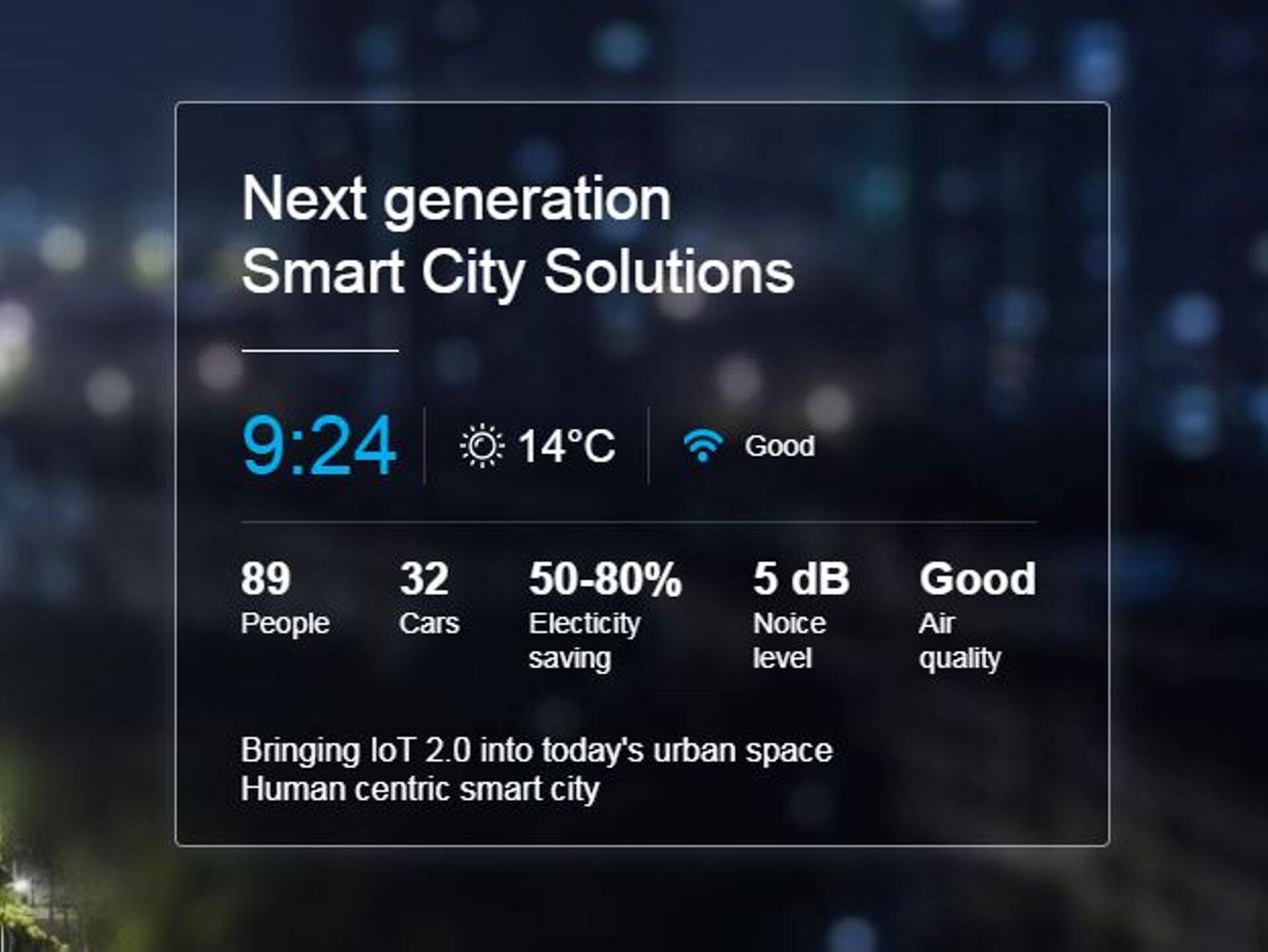 Valgustikontroller suhtleb ka väliste anduritega, nagu liikumisandurite ja liiklustiheduse ning teepinna seisundi anduritega.