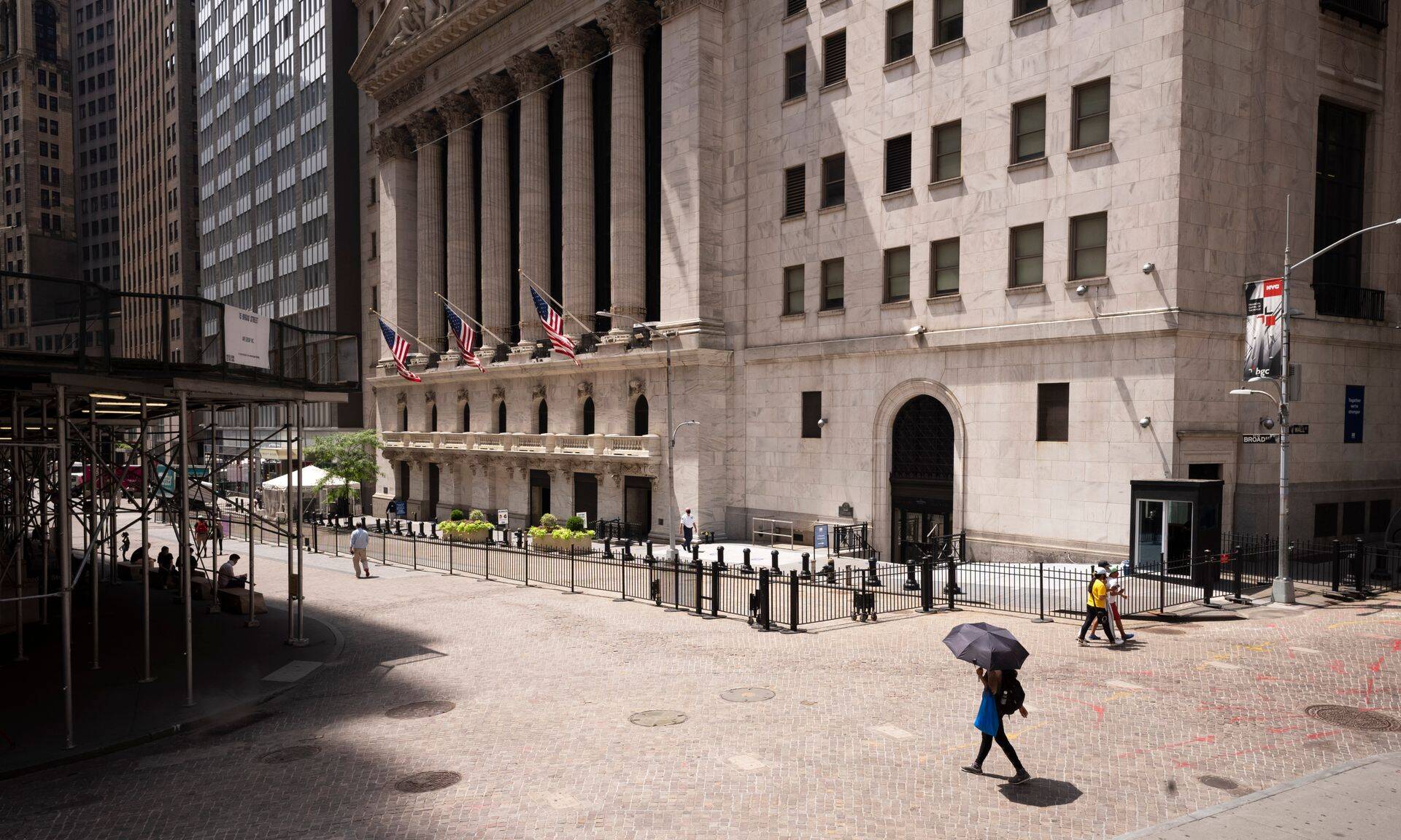 Wall Street jäi kolmapäeval napilt rekordist ilma.
