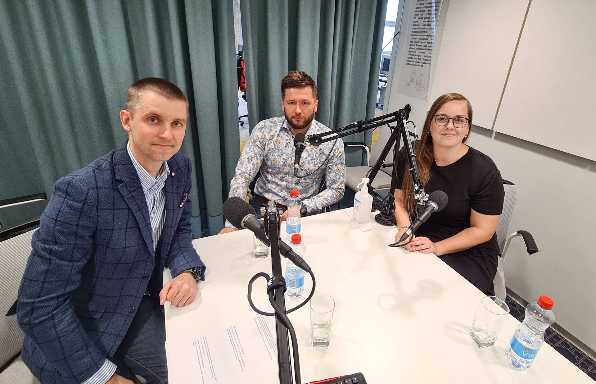 Art Lukas, Jürgen Jänese ja Kelly Juksaar.