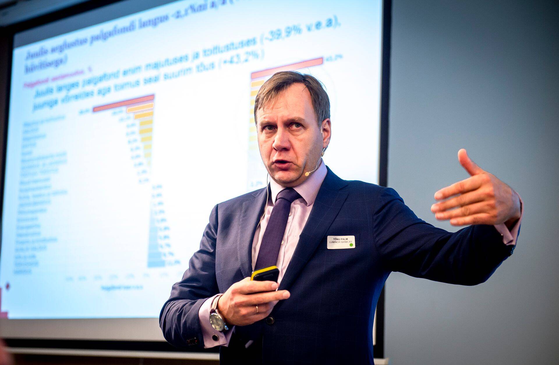 Trende kinnisvaraturul analüüsis Tõnu Palm Luminorist.