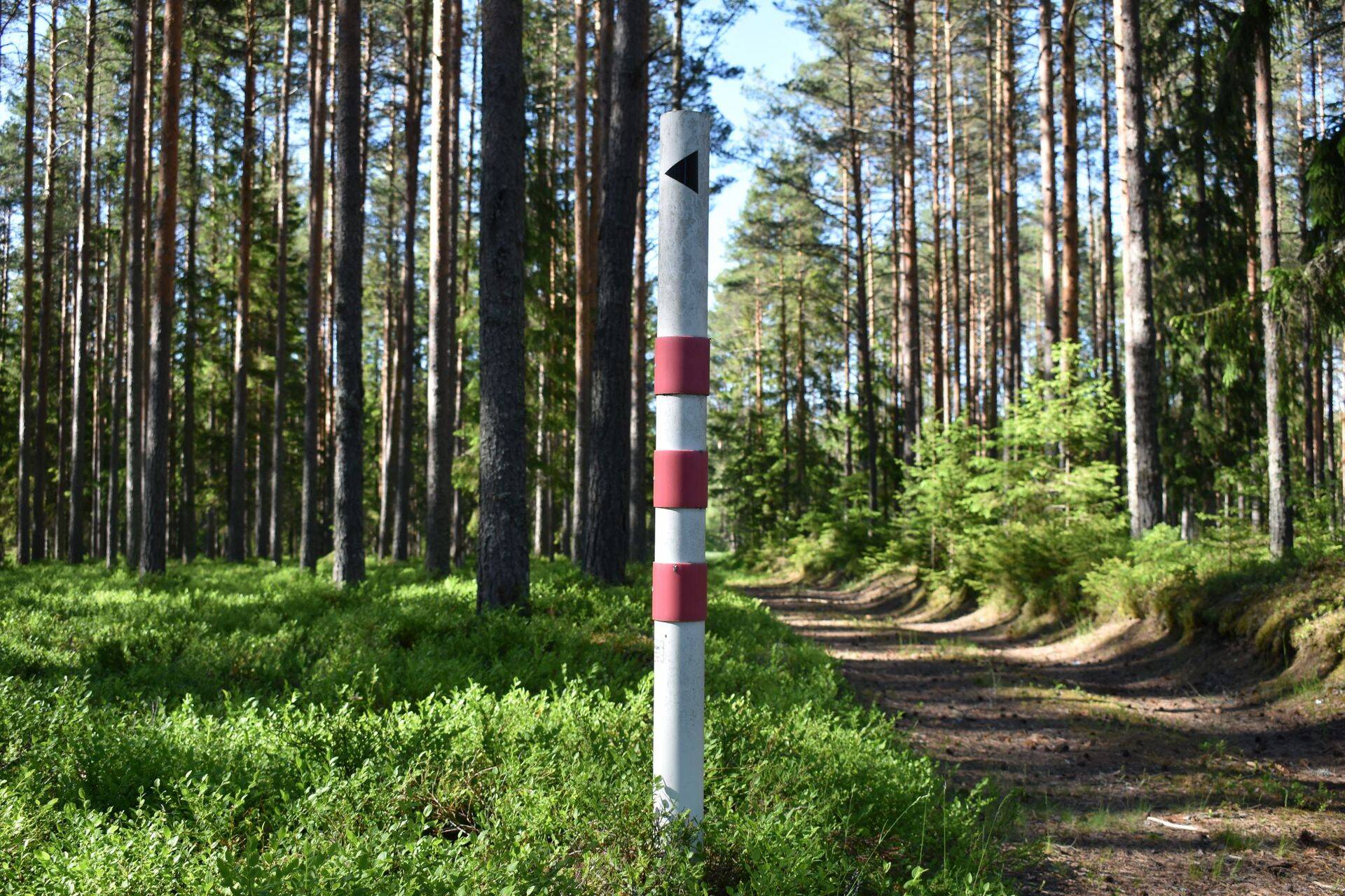 Selline post tähendab, et olete jõudnud harjutusala piirile.