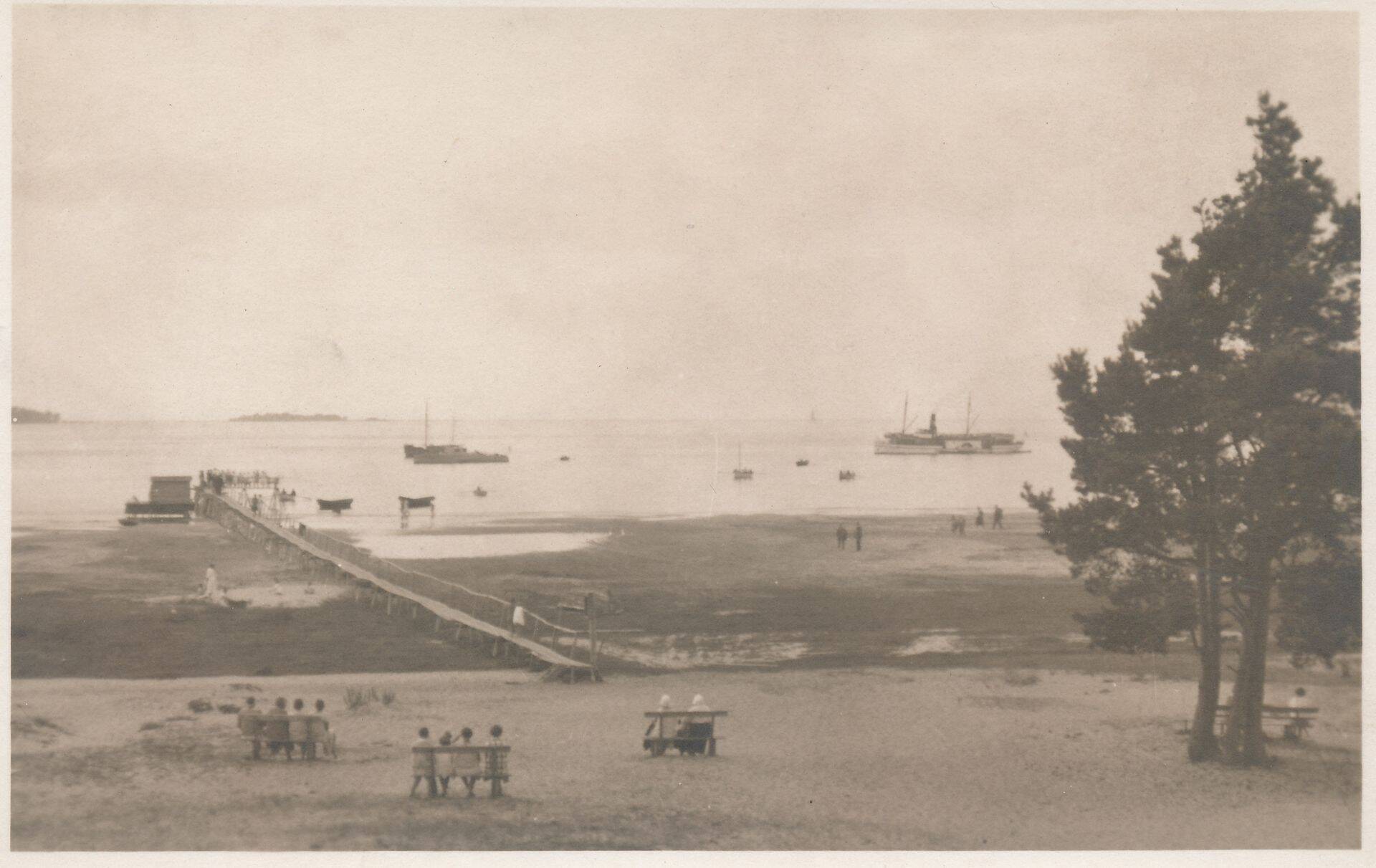 Võsu rand 1931. aasta suvel.