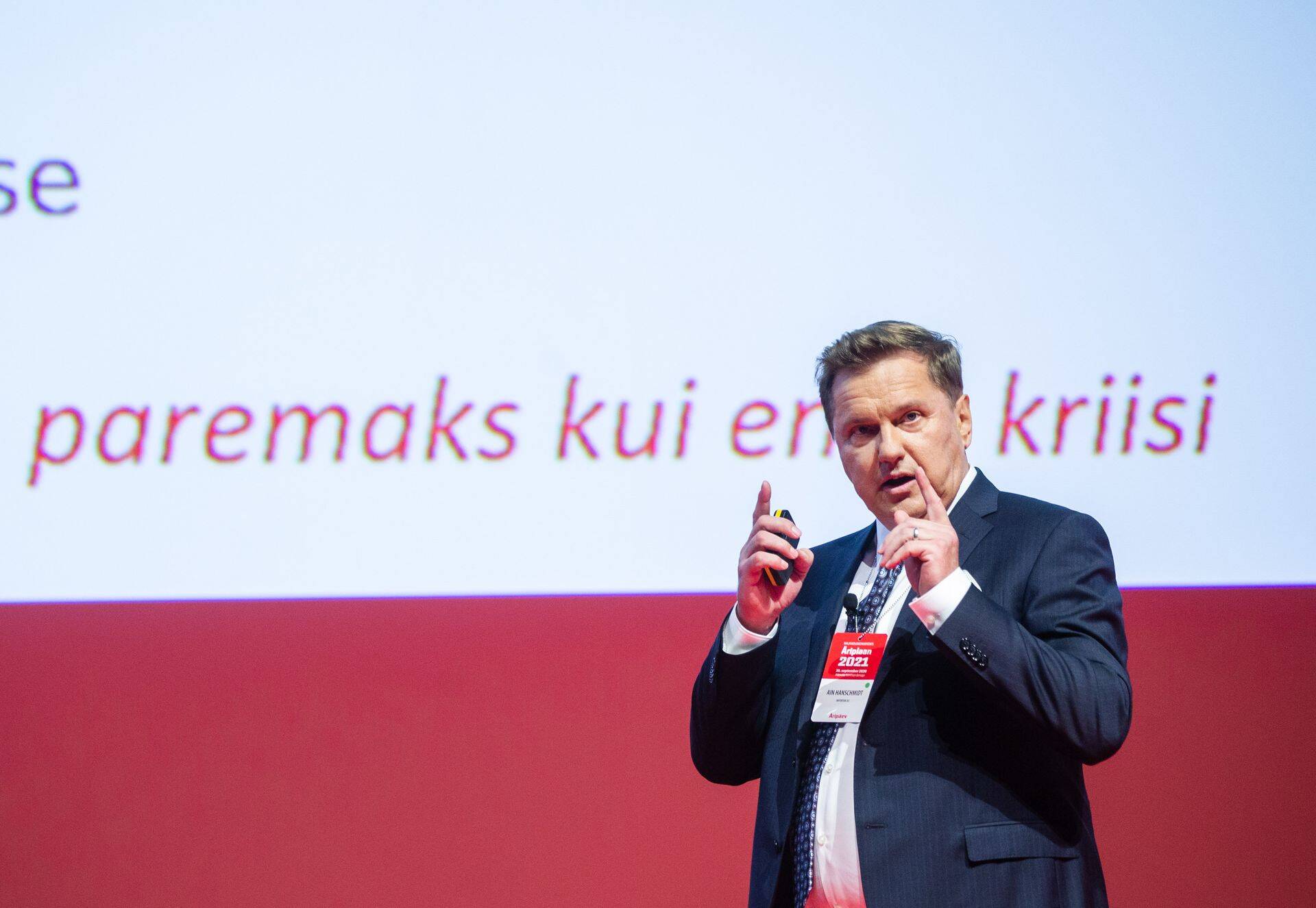 Ettevõtja Ain Hanschmidt.