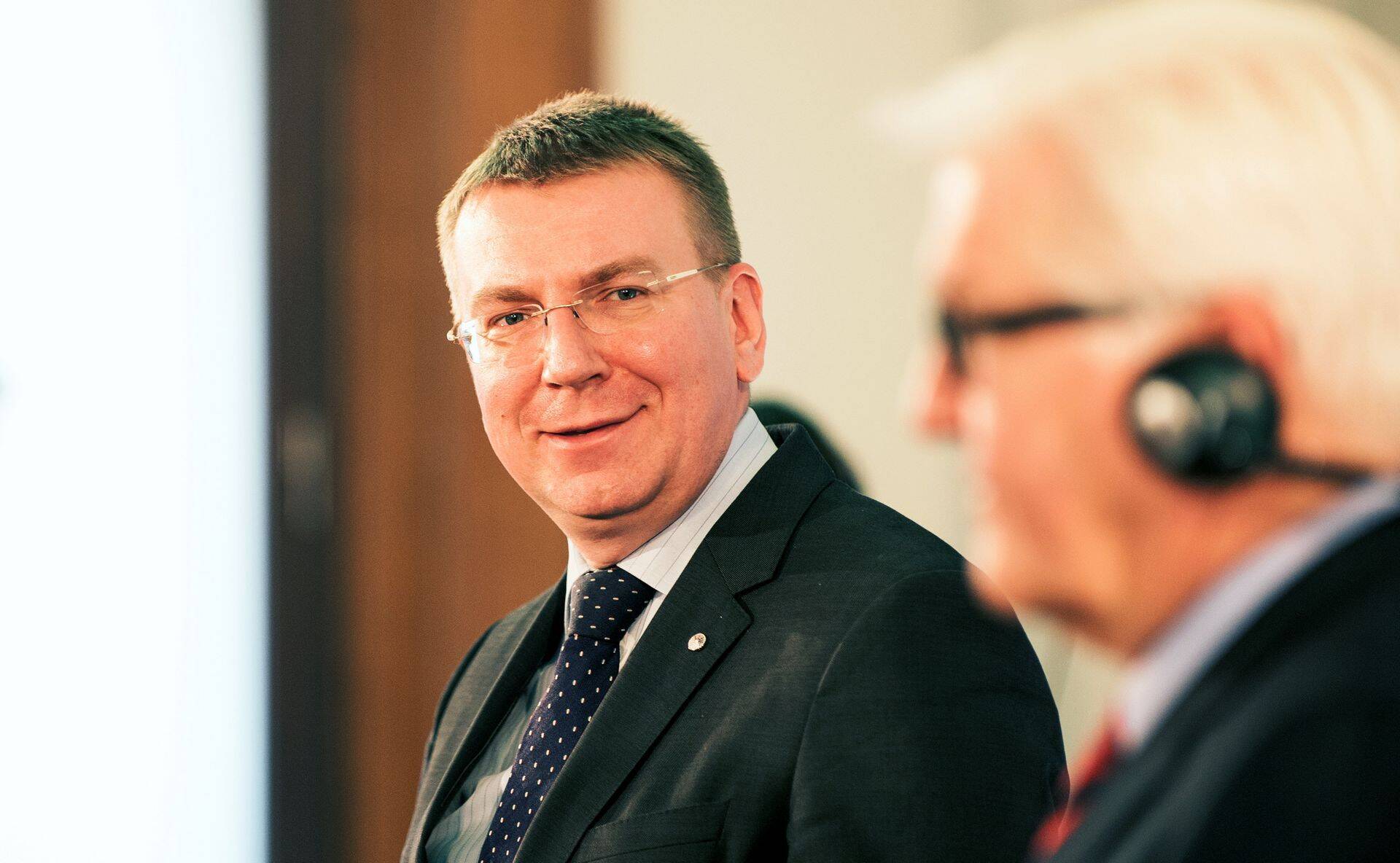 Läti siseminister Edgars Rinkevics.