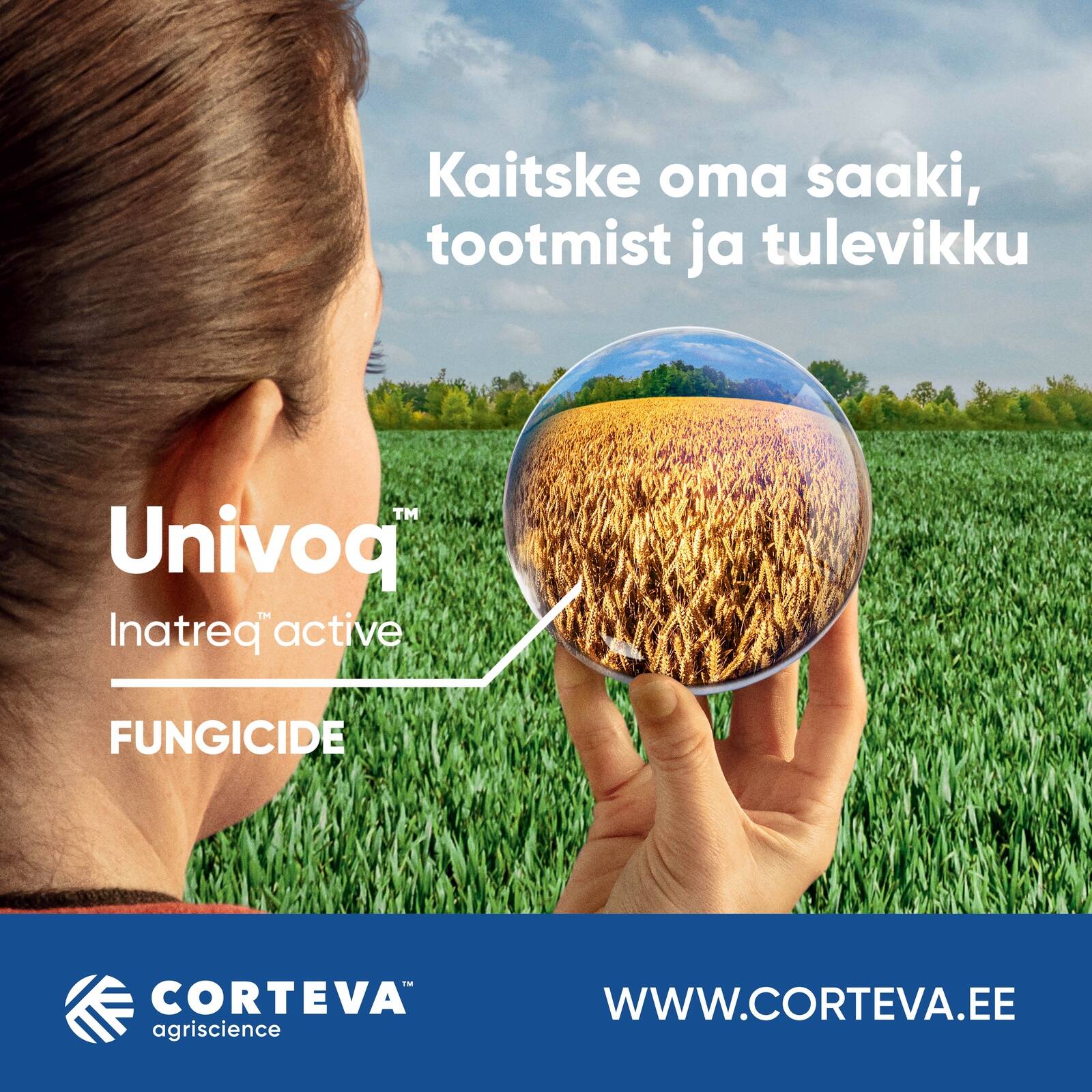 Eesti põllumehed saavad uue ülitõhusa teravilja fungitsiidi, milles sisaldub tipptasemel Inatreq™ active toimeaine – keemia, mis põhineb looduslikult esinevatel mullabakteritel.