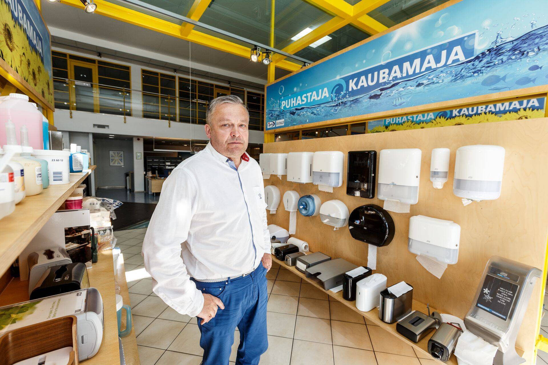 Firma Ebeta omanik Andrus Nirk on üks neist, kes pettus Tallinna paberihanke tulemuses.