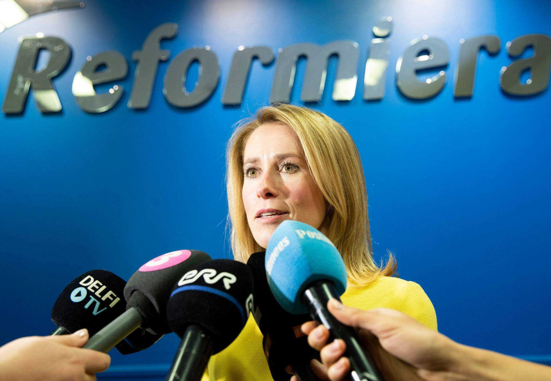 Reformierakonna juht Kaja Kallas.