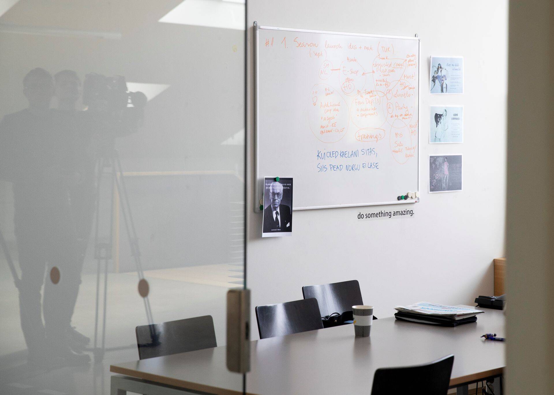 Baltika, kelle väikeaktsionärid said täna suuromanikult ülevõtmispakkumise, kontor Tallinnas Veerenni kvartalis.