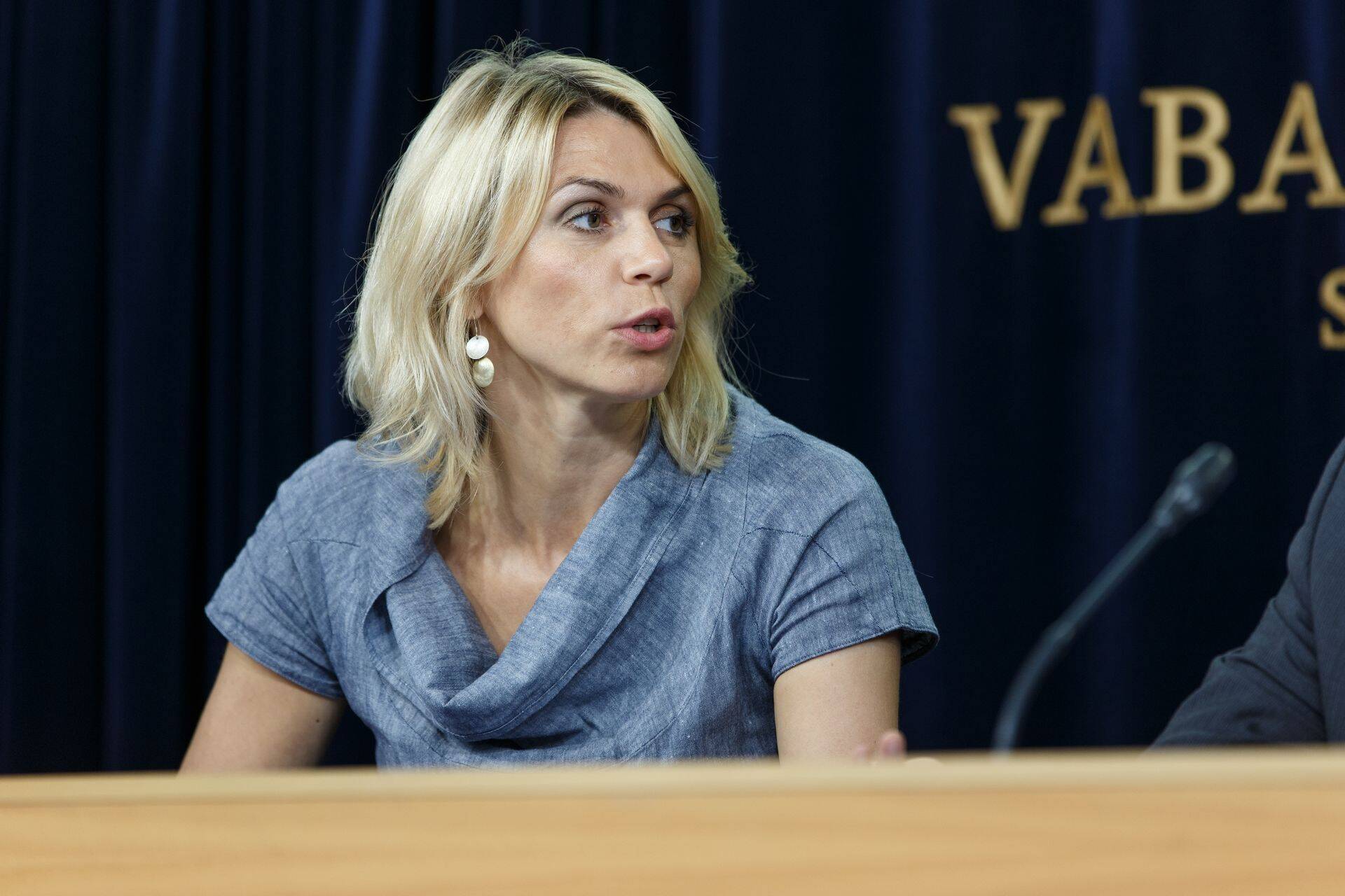 Министер предпринимательства и инфотехнологии Урве Пало