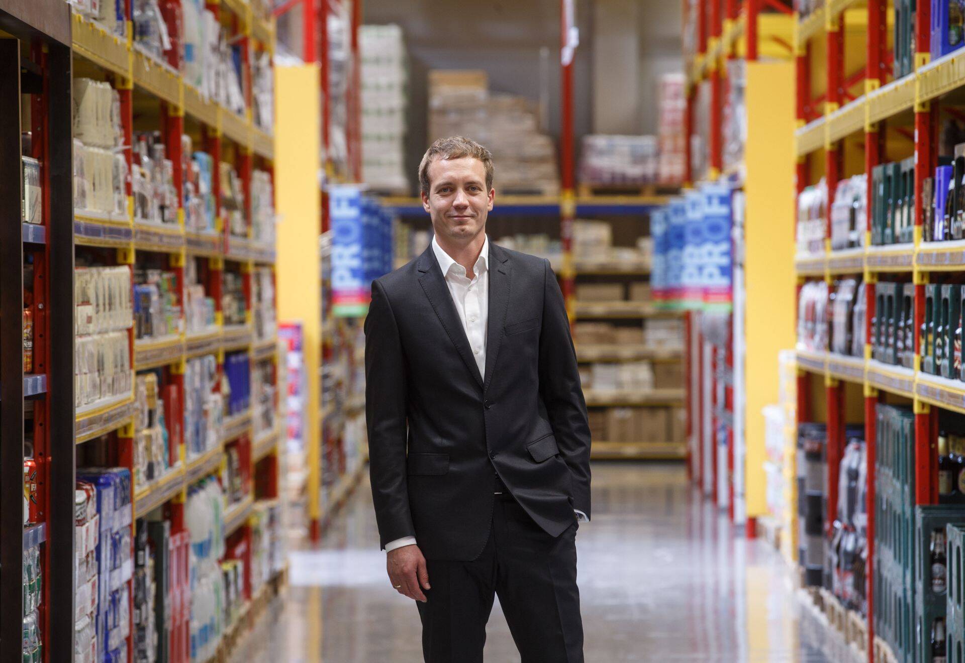 Эйго Сийму, генеральный директор компании Sanitex, которая управляет двумя складами PROMO Cash & Carry в Таллинне.