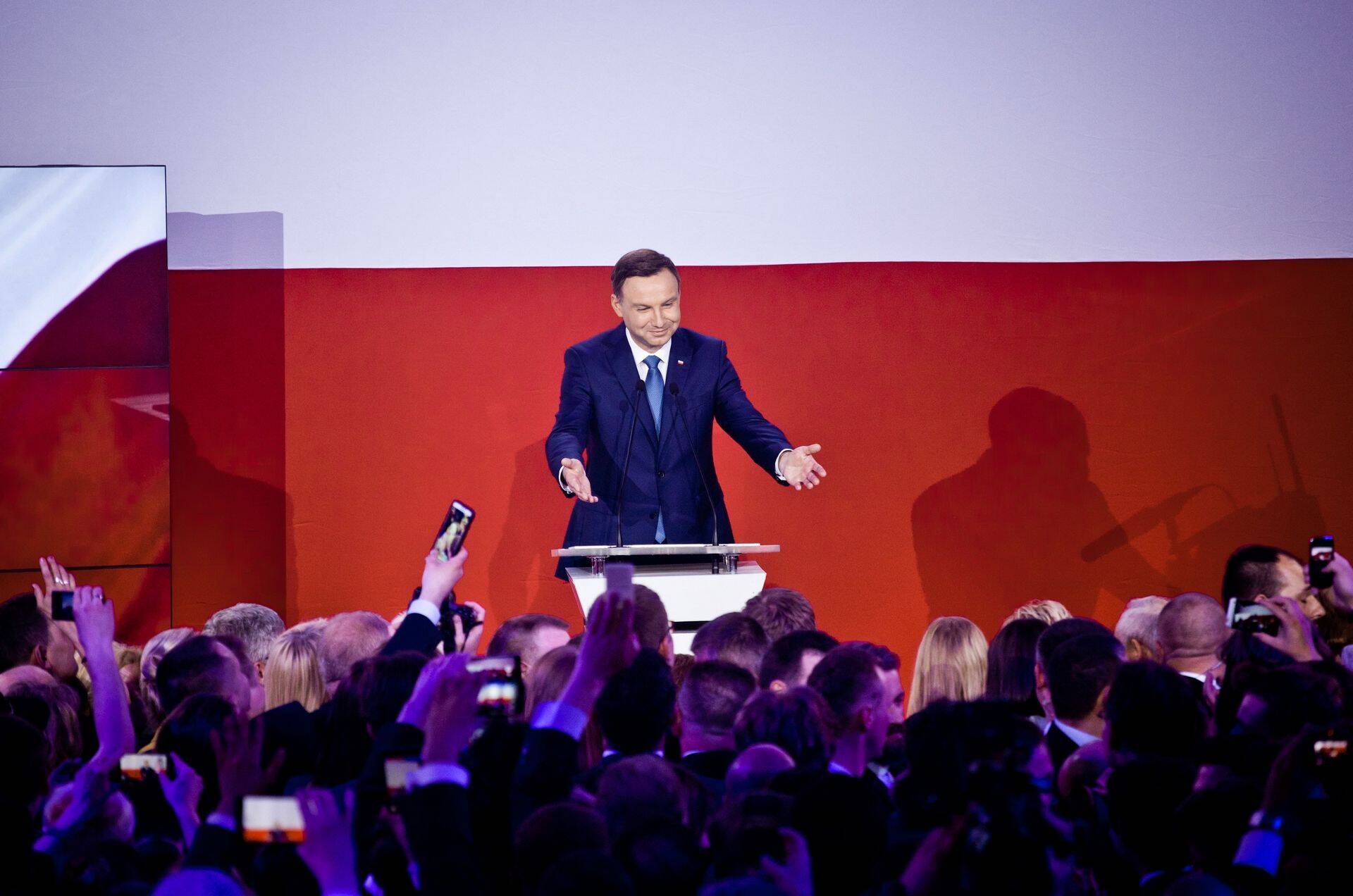 Andrzej Duda sai Poola presidendiks 2015. aastal.
