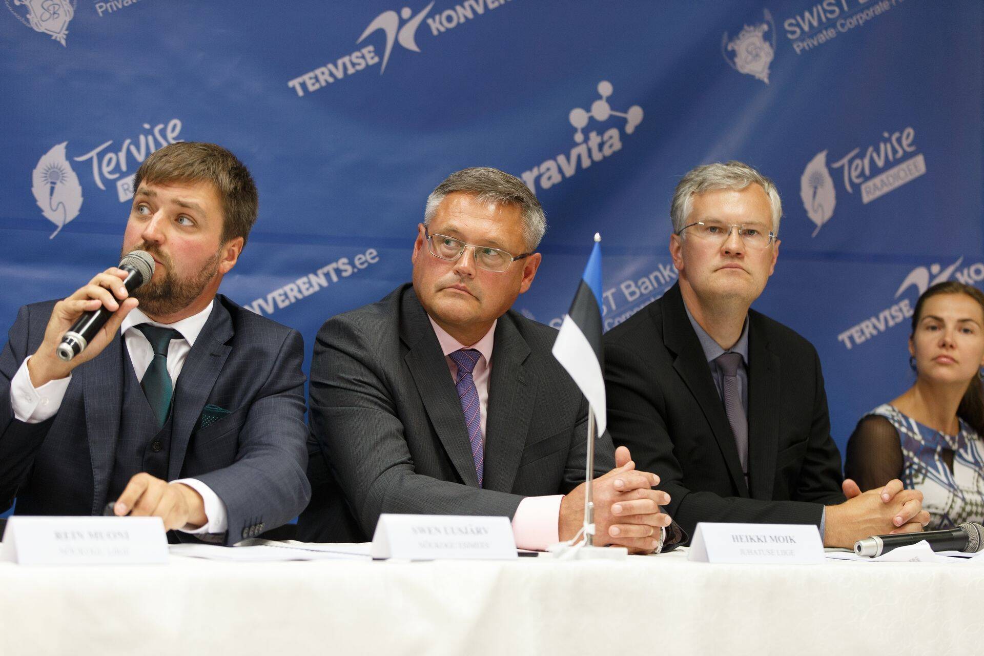 Medical Pharmacy: Swen Uusjärv (omanik), Heikki Moik (juhataja) ning Margus Pärn (finantsjuht)