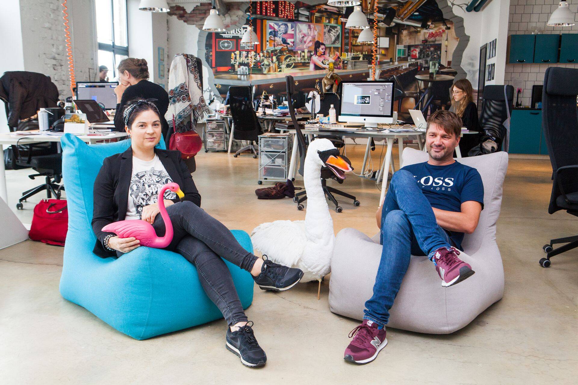 члены правления Tabasco Керстин Райдма и Индрек Вийдерфельд