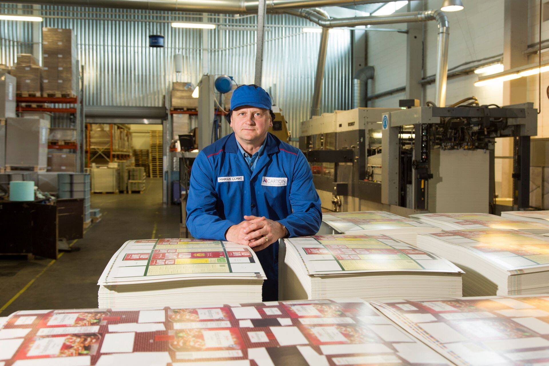 A & R Carton AS juhatuse esimees Margus Üürike